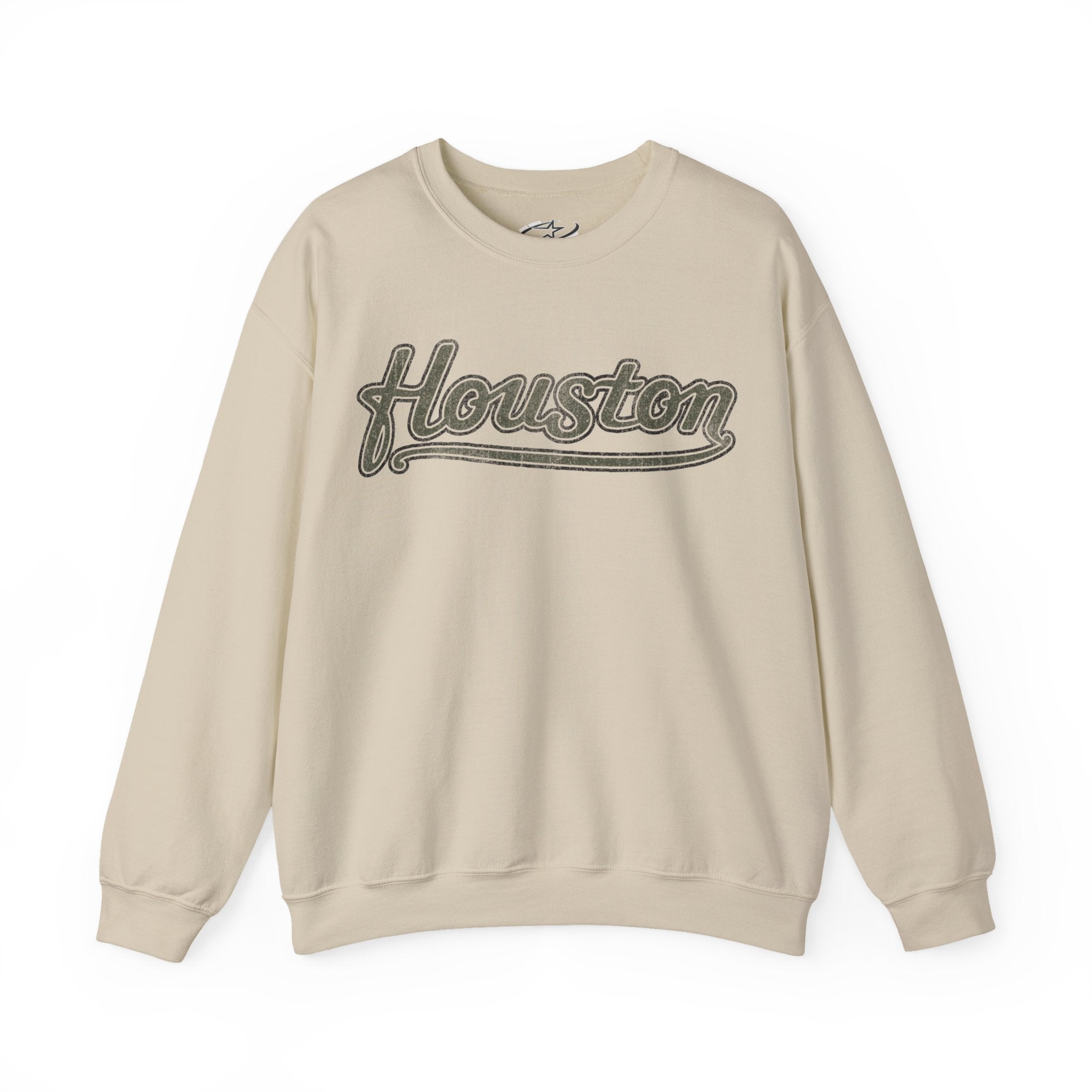 MEDIUM OLIVE HTX CREWNECK SWEATER