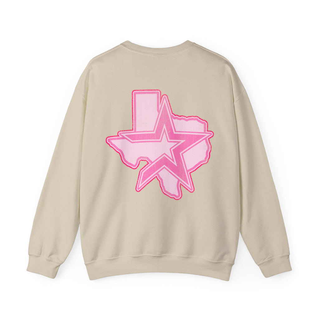 PINK HOUSTON CREWNECK SWEATER