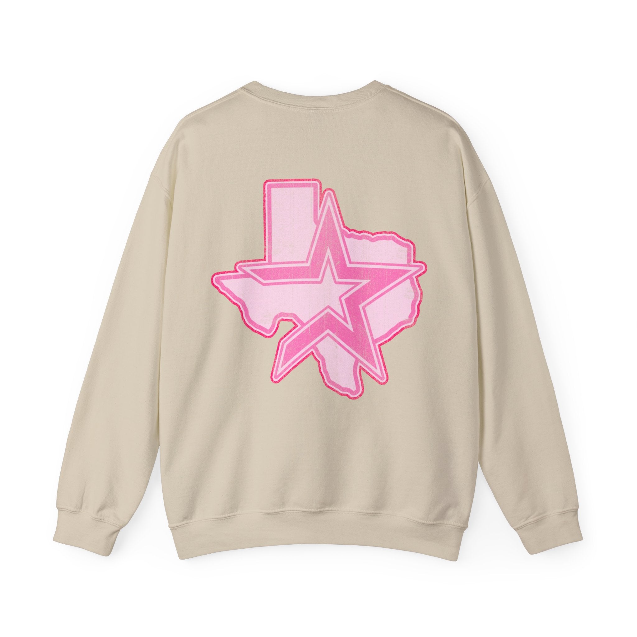 PINK HOUSTON CREWNECK SWEATER