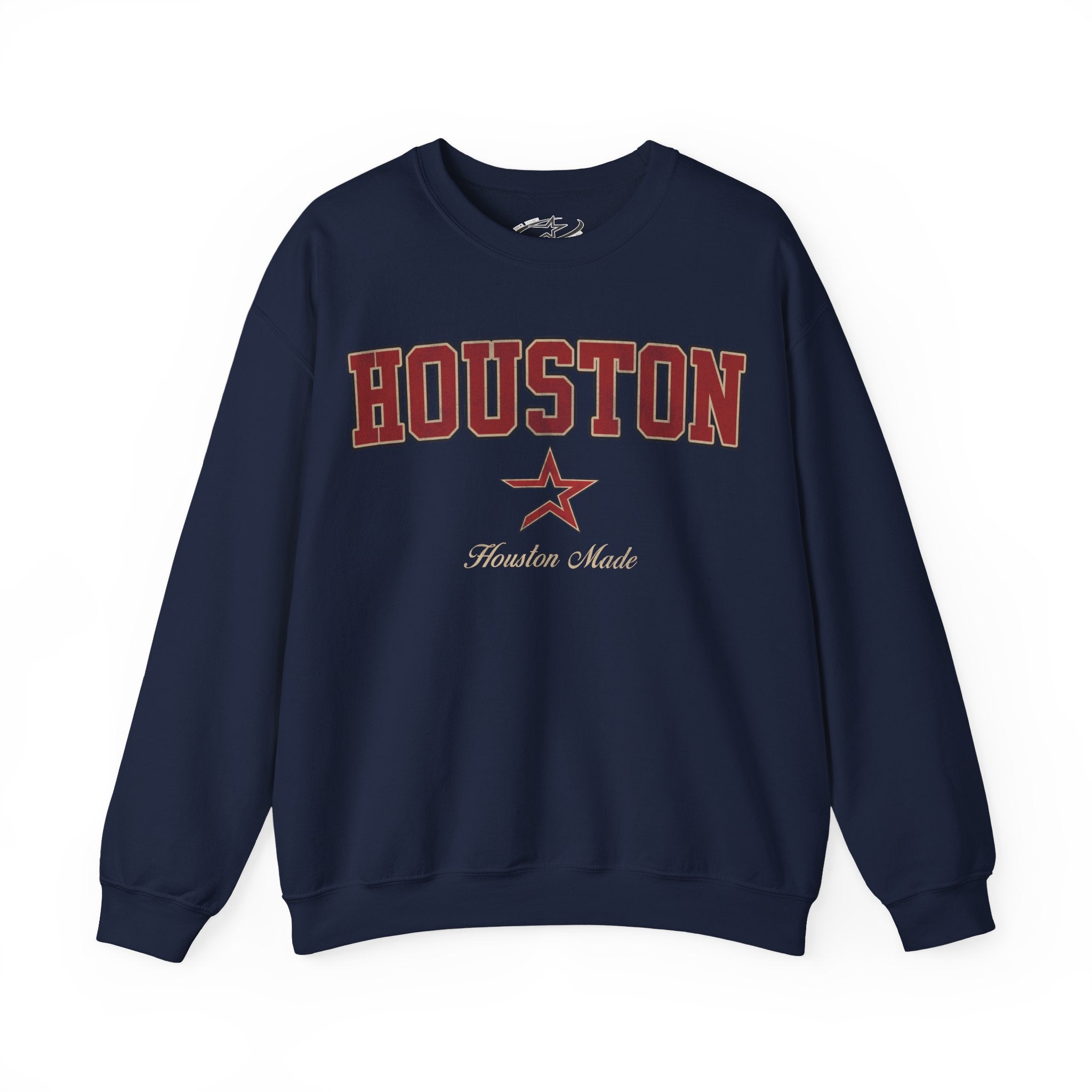 RED STROS HOUSTON MADE CREWNECK SWEATER