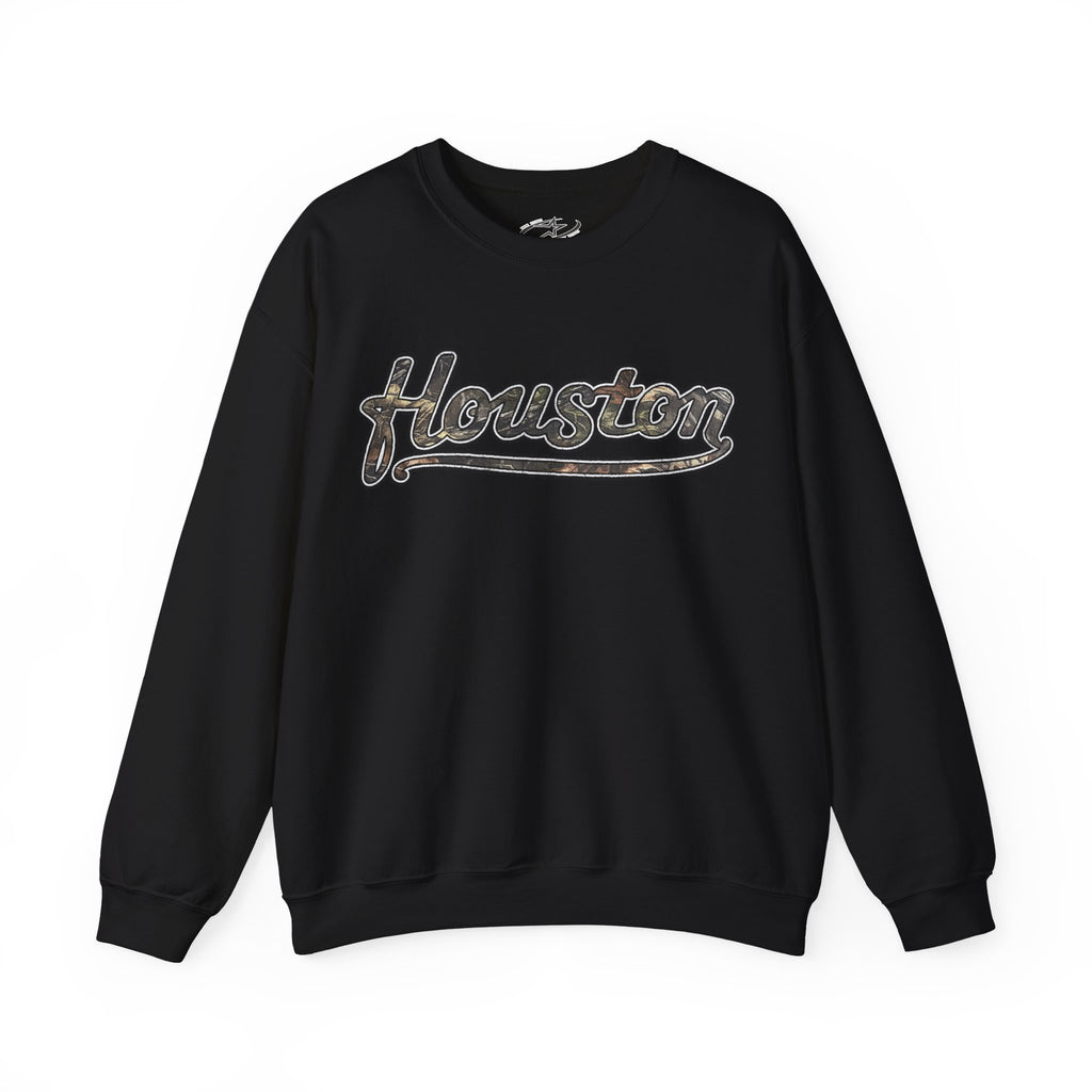 CAMO RETRO STROS CREWNECK SWEATER
