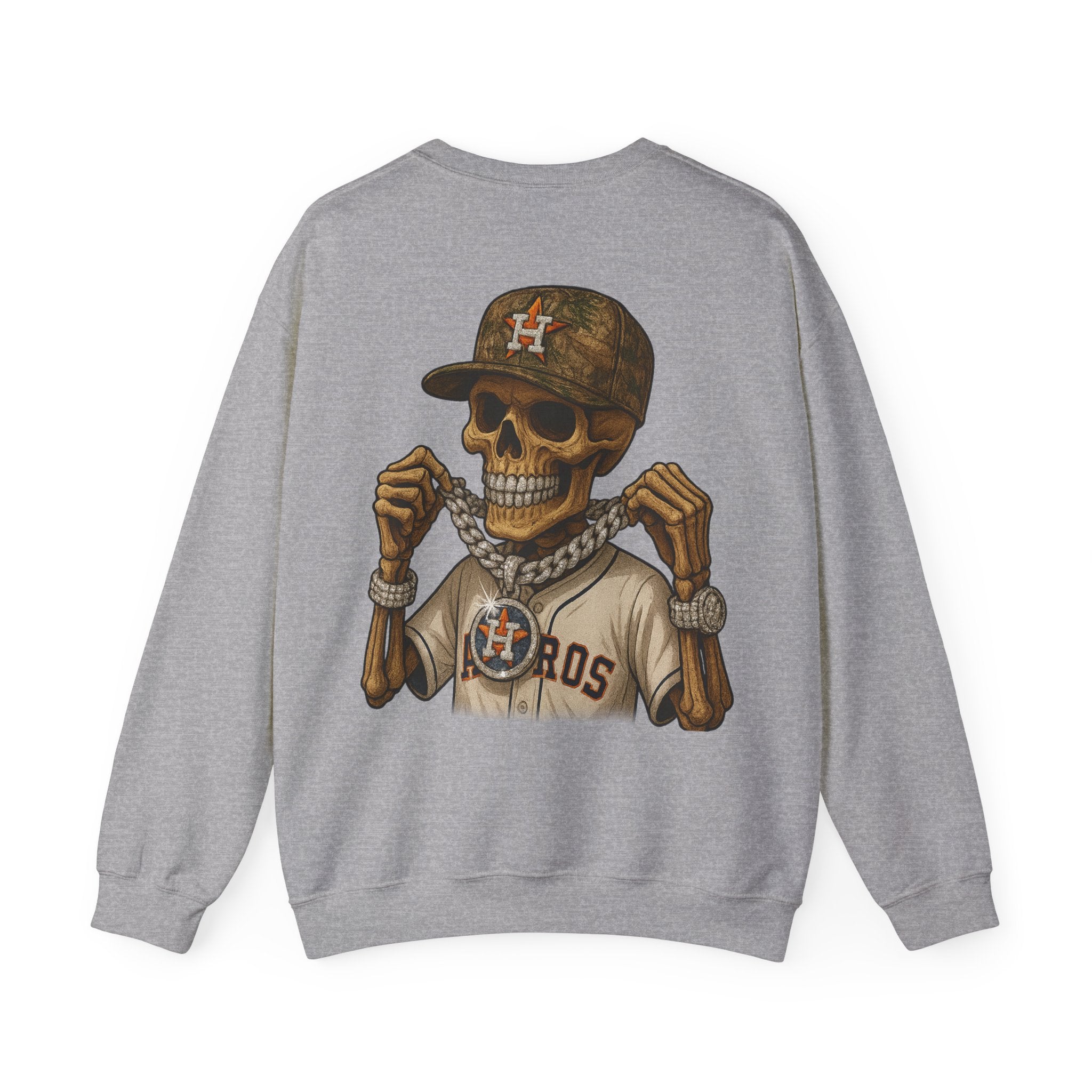 SKULLY STROS CREWNECK SWEATER