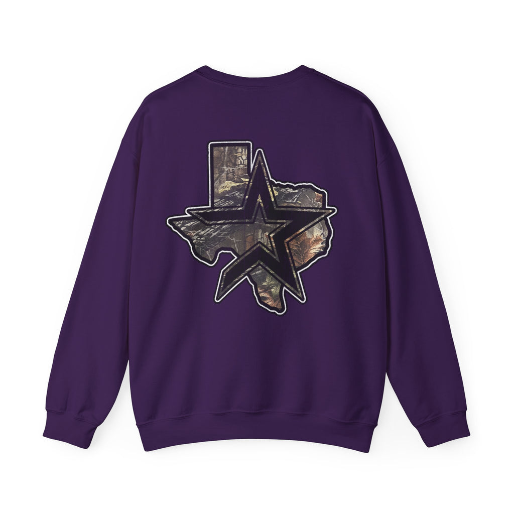 CAMO RETRO STROS CREWNECK SWEATER