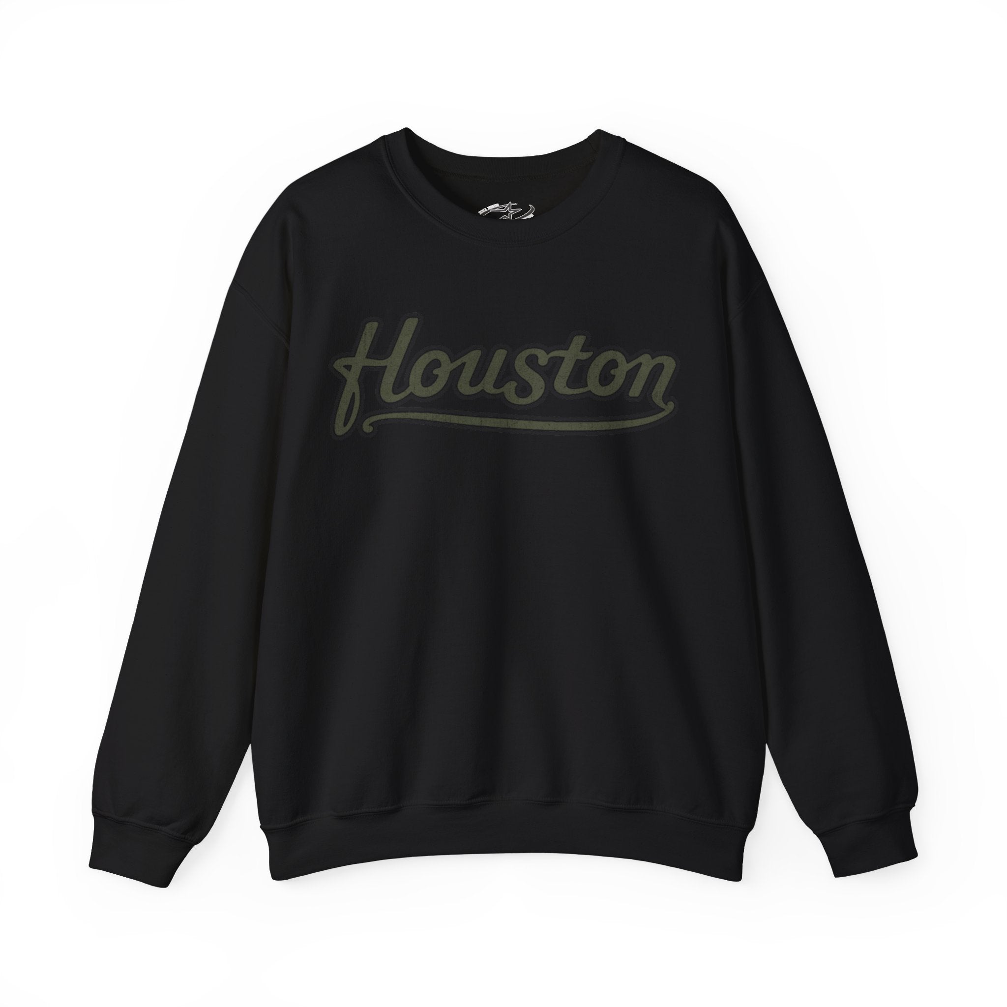 MEDIUM OLIVE HTX CREWNECK SWEATER