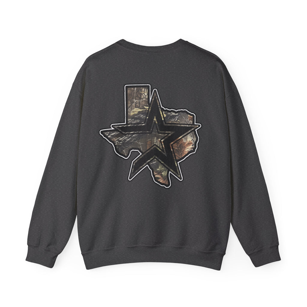 CAMO RETRO STROS CREWNECK SWEATER