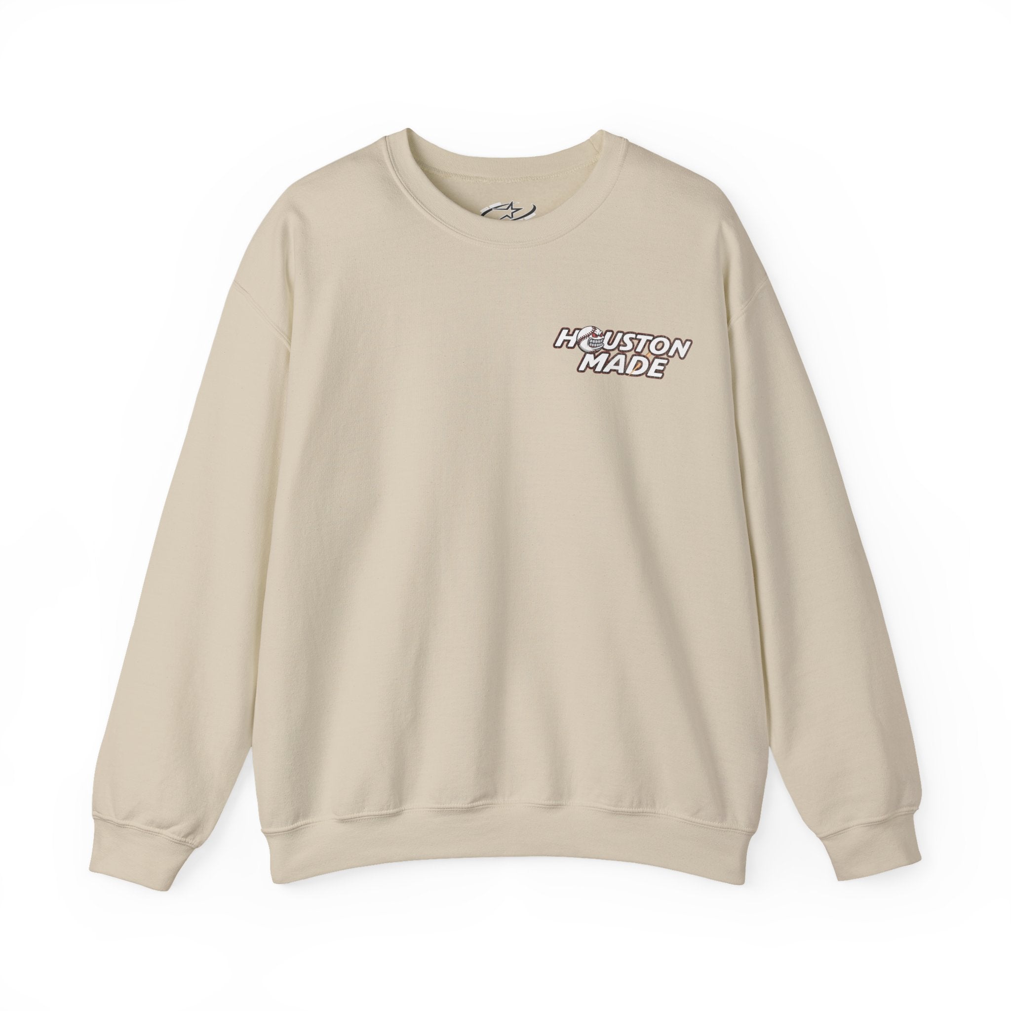 HOUSTON MADE BALL CREWNECK SWEATER