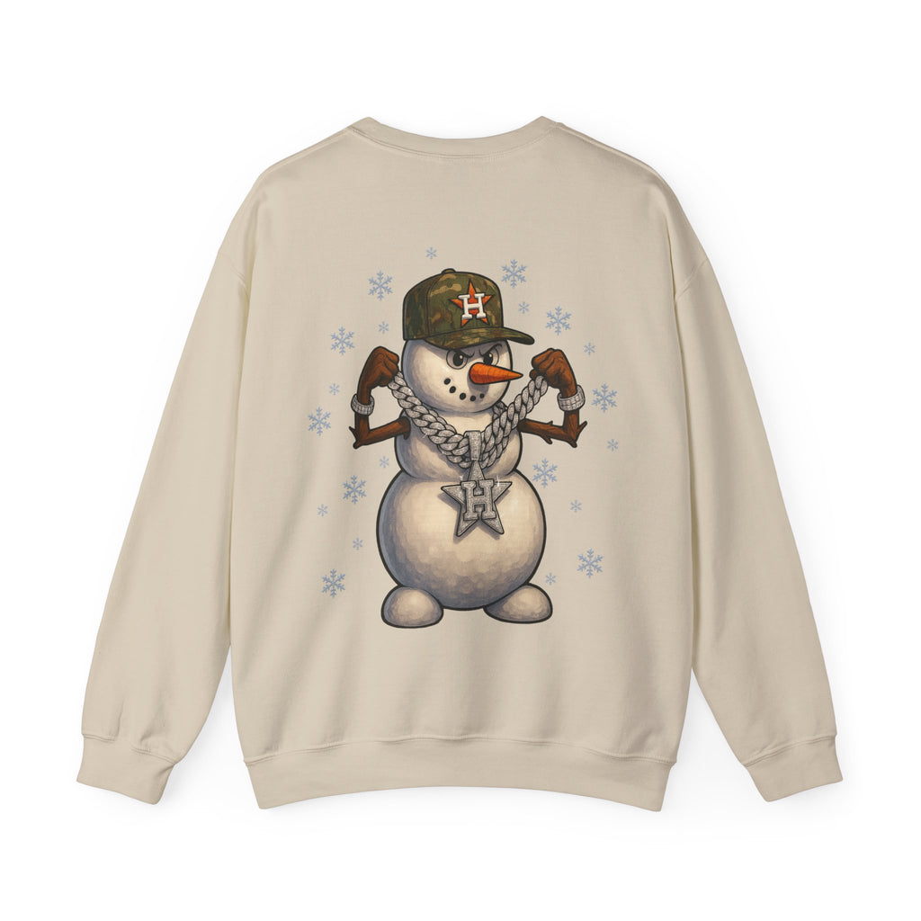 SNO MAN CREWNECK SWEATER