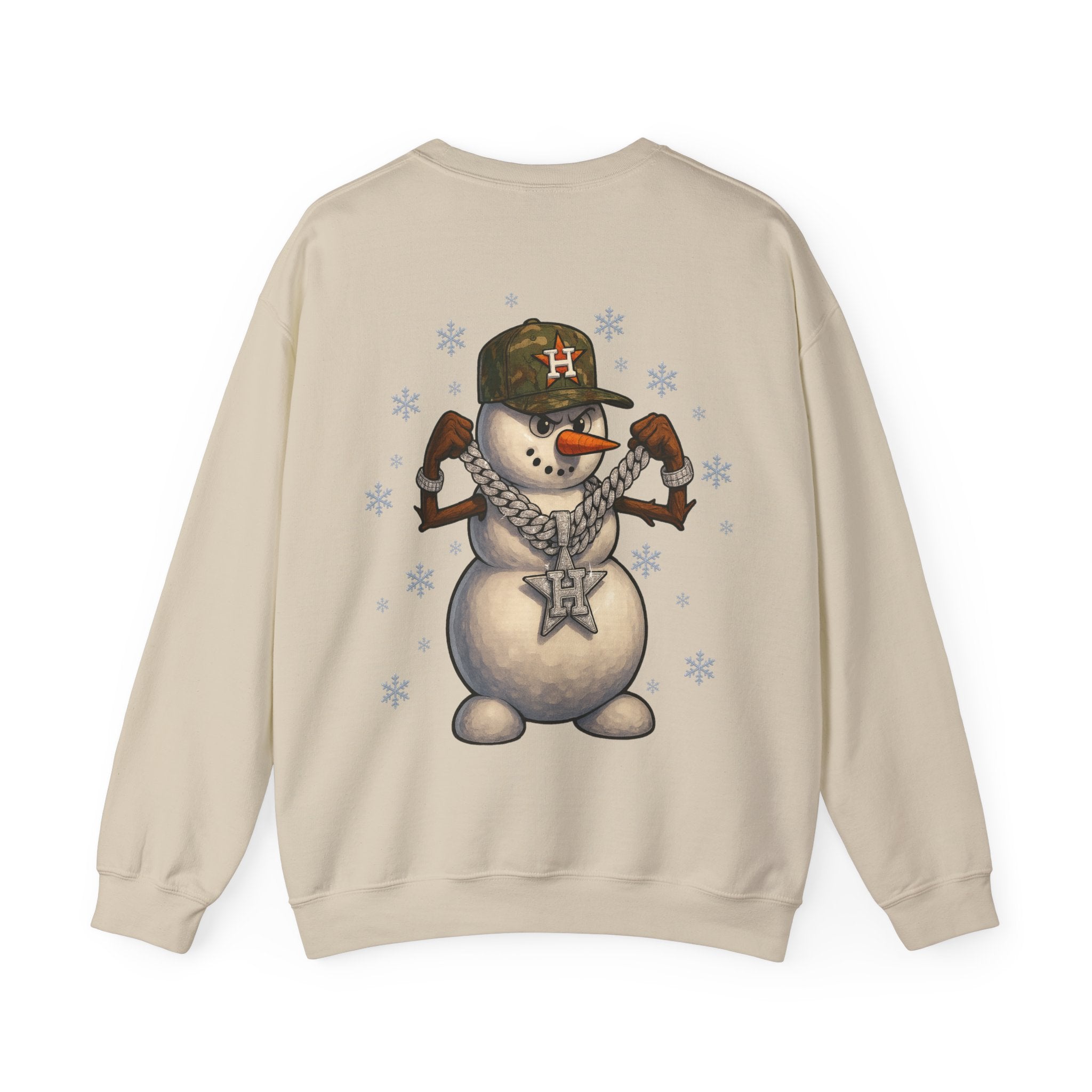 SNO MAN CREWNECK SWEATER