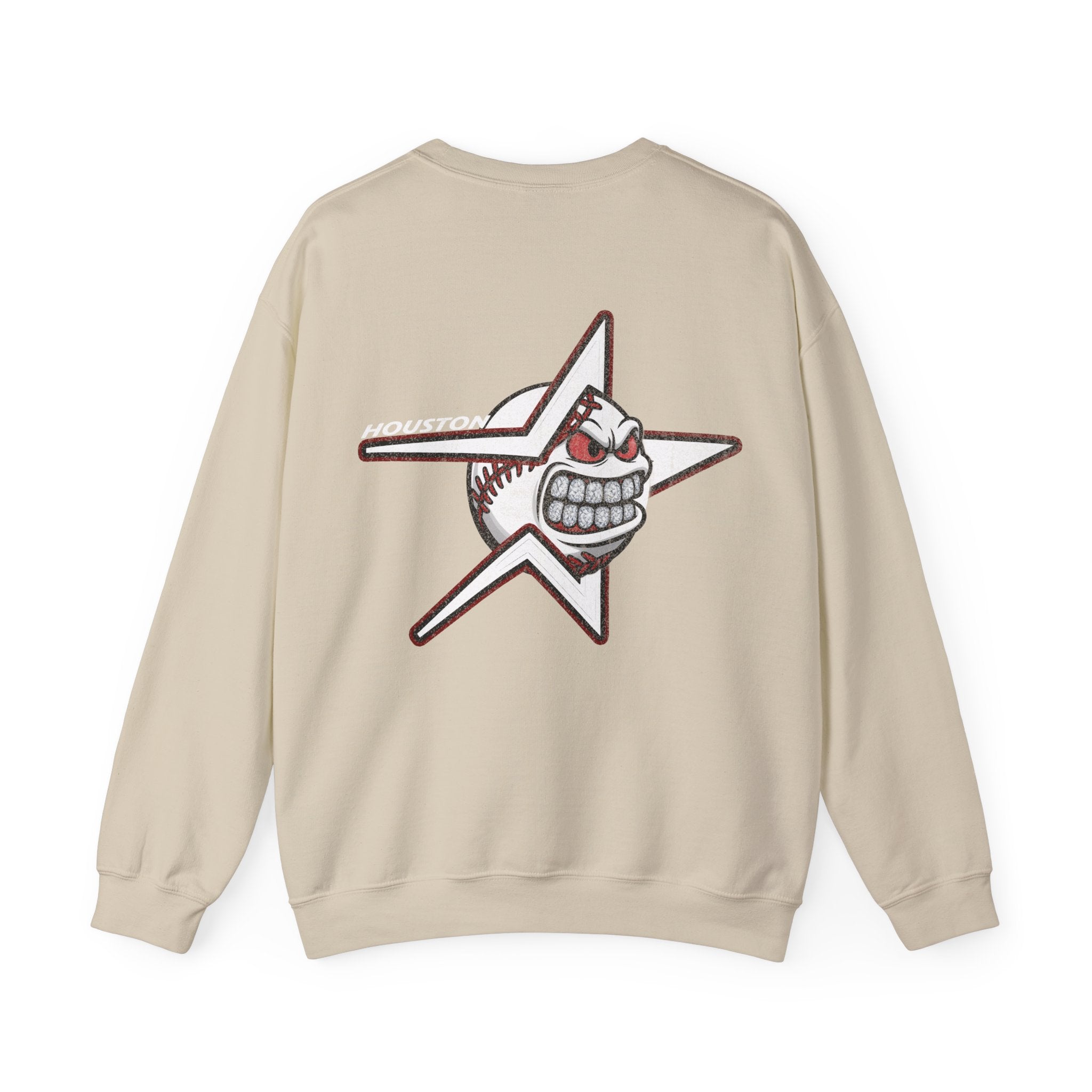 HOUSTON MADE BALL CREWNECK SWEATER