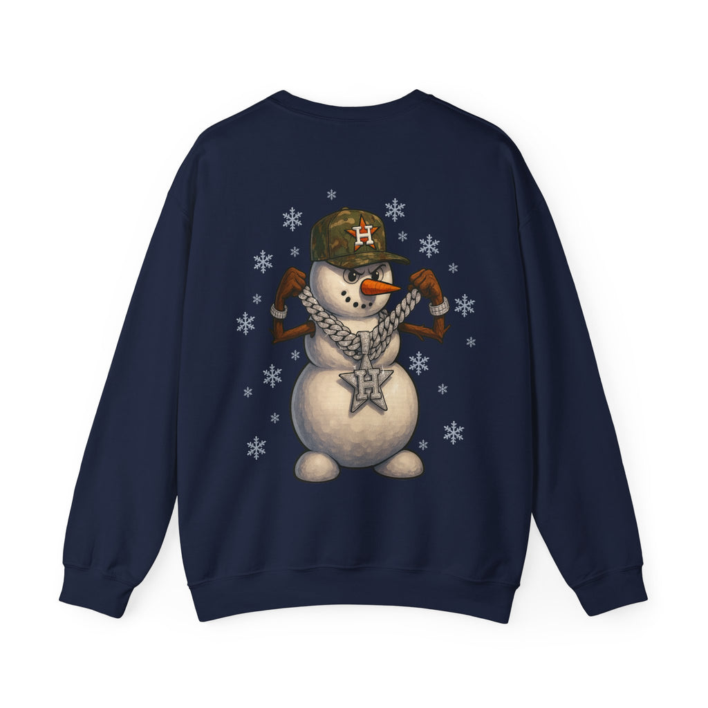 SNO MAN CREWNECK SWEATER