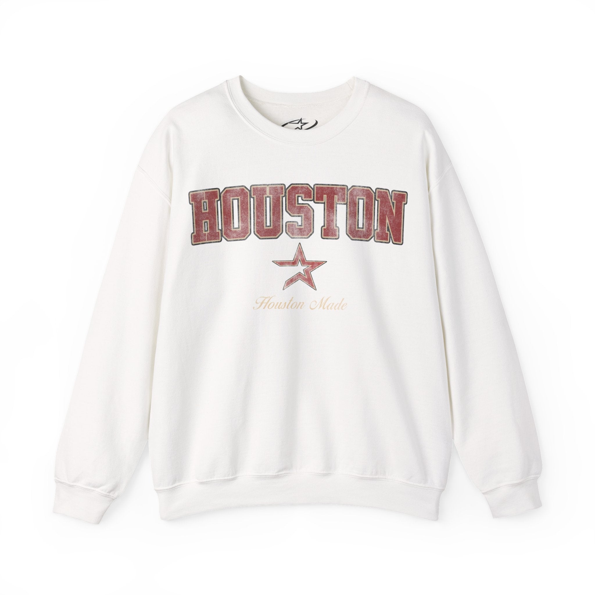 RED STROS HOUSTON MADE CREWNECK SWEATER