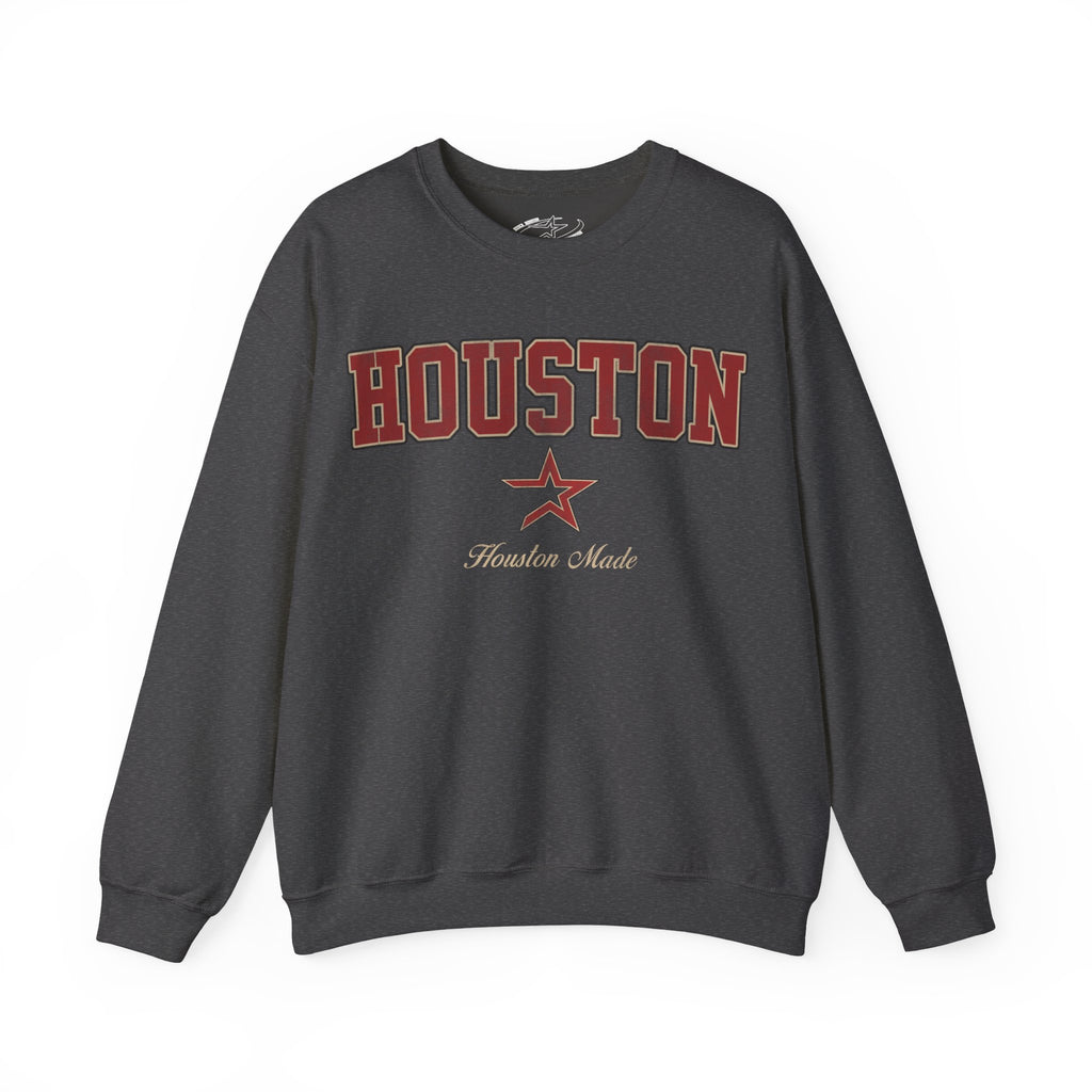 RED STROS HOUSTON MADE CREWNECK SWEATER