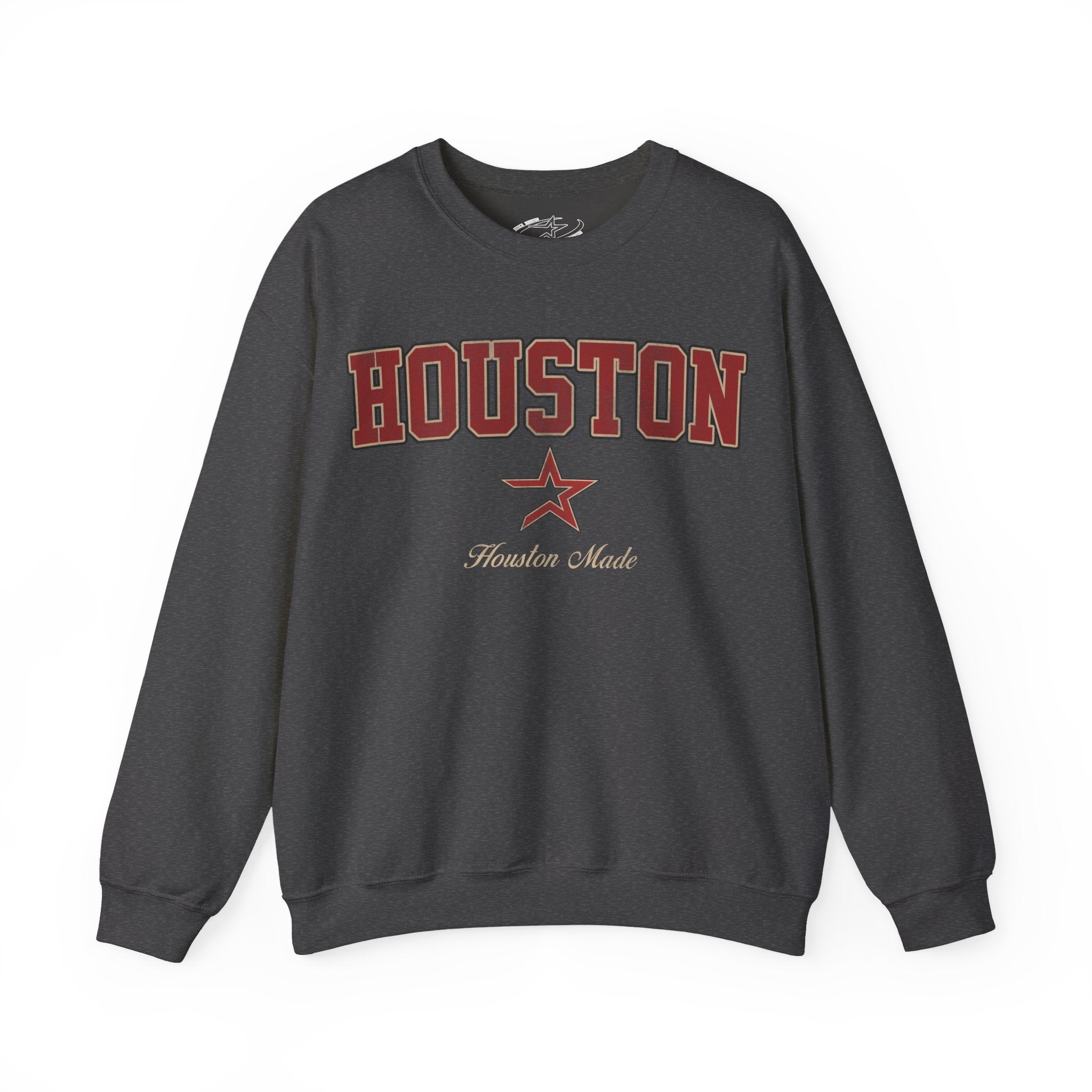 RED STROS HOUSTON MADE CREWNECK SWEATER