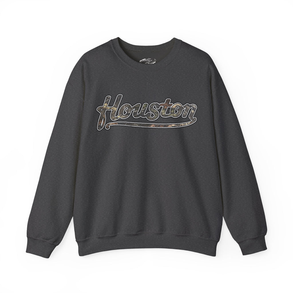 CAMO RETRO STROS CREWNECK SWEATER