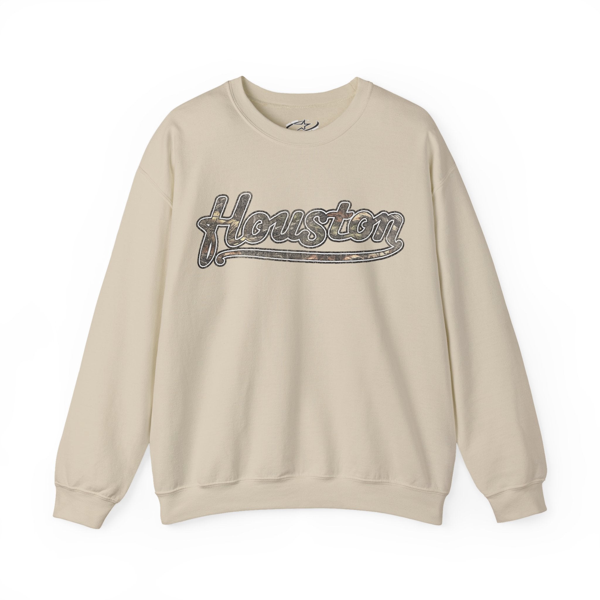CAMO RETRO STROS CREWNECK SWEATER