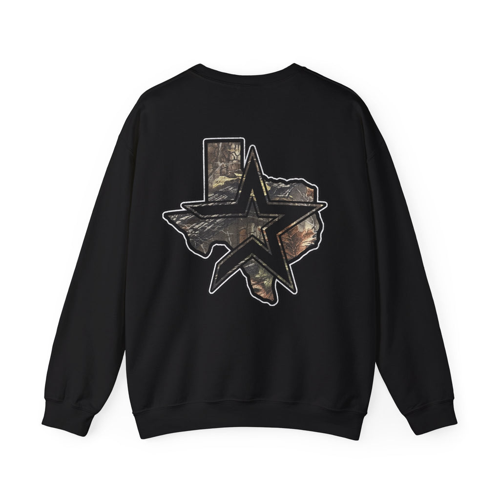 CAMO RETRO STROS CREWNECK SWEATER