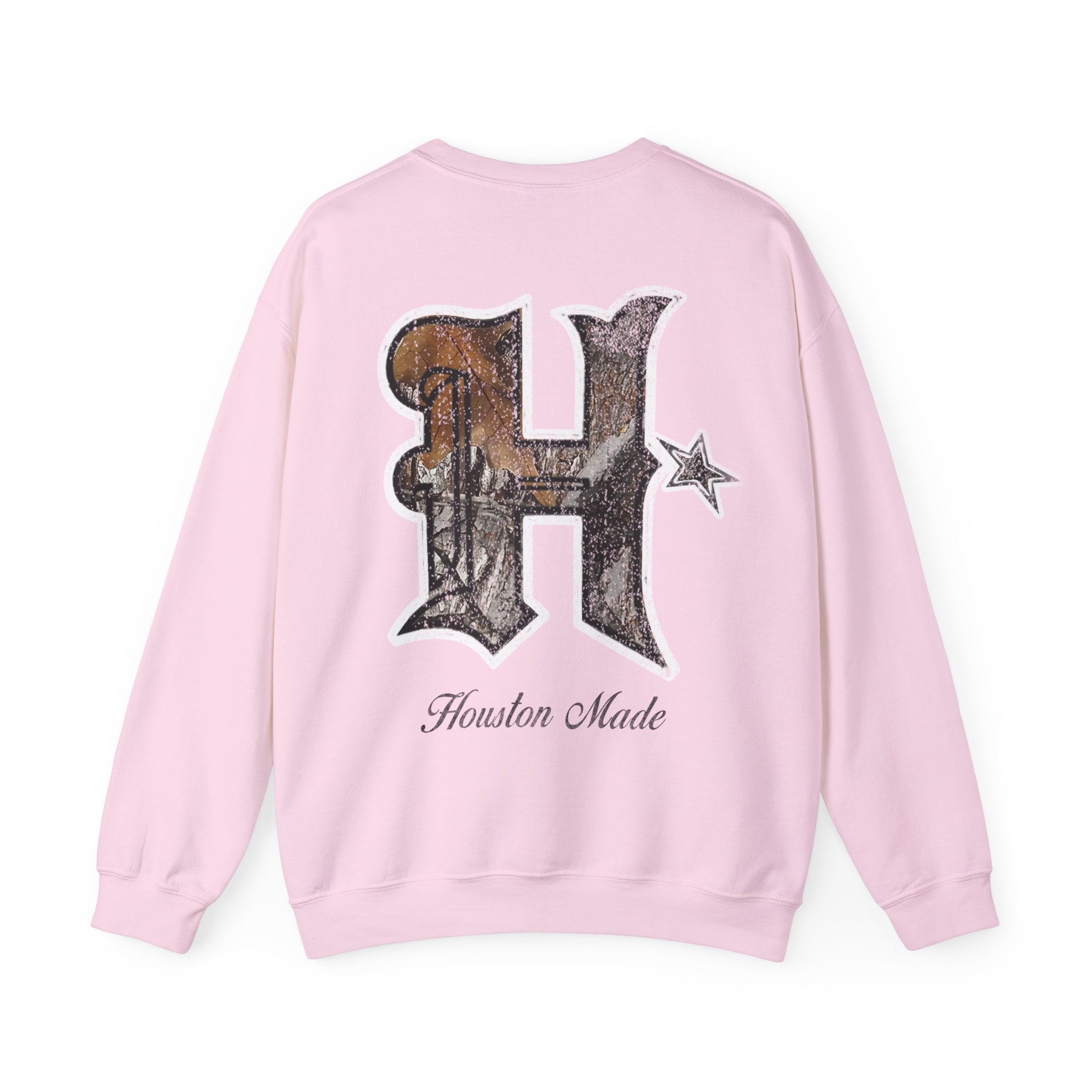 CAMO HTOWN MADE CREWNECK SWEATER