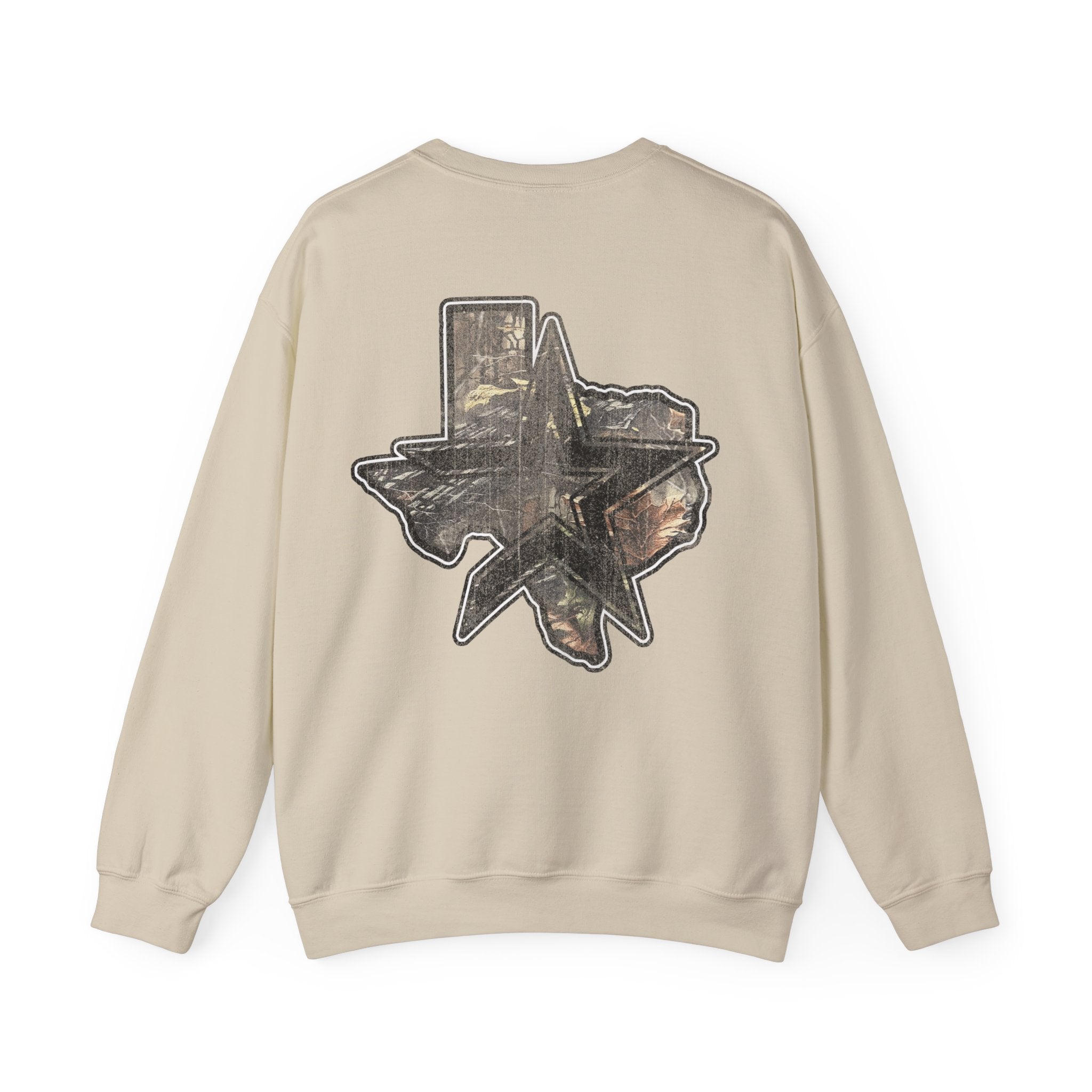 CAMO RETRO STROS CREWNECK SWEATER