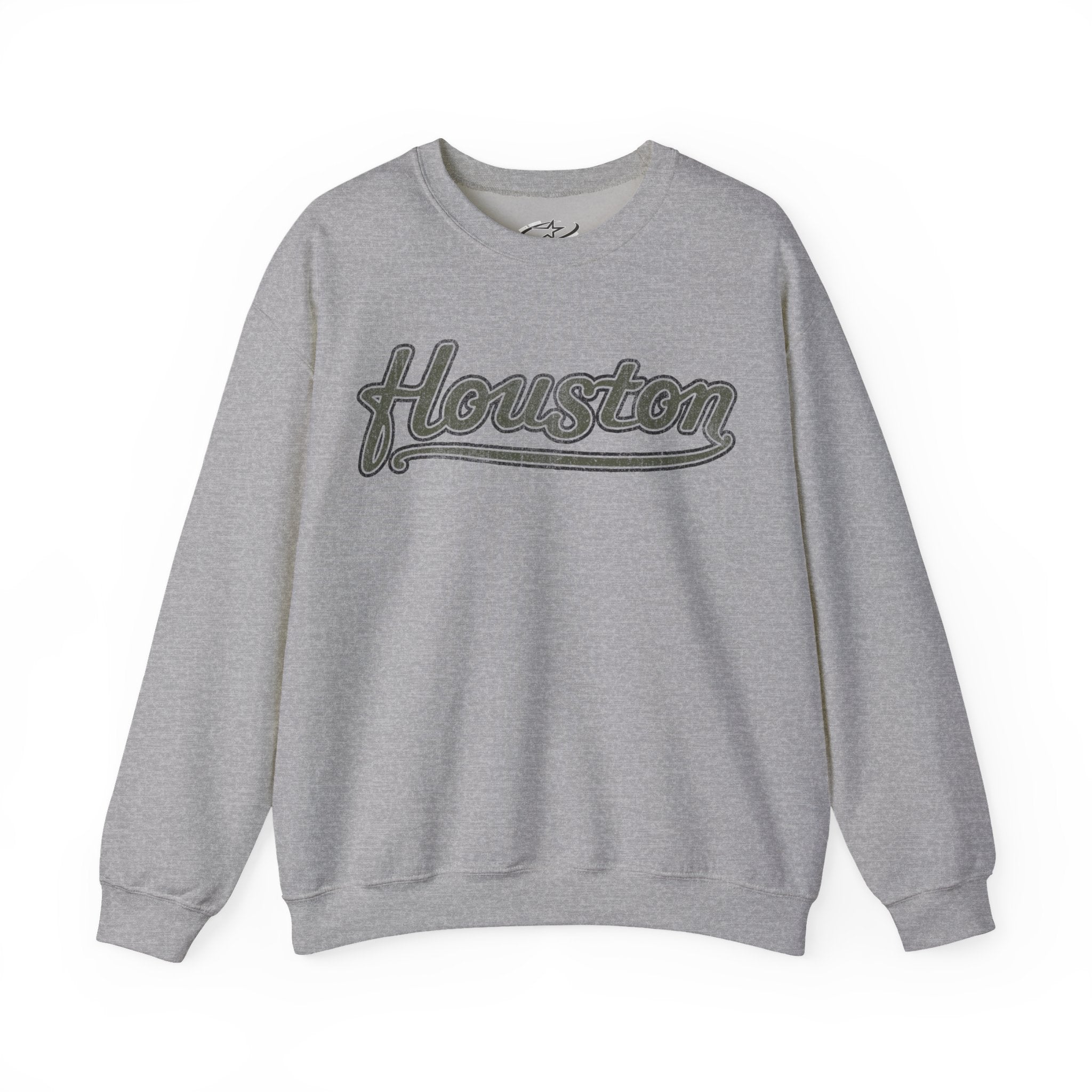 MEDIUM OLIVE HTX CREWNECK SWEATER