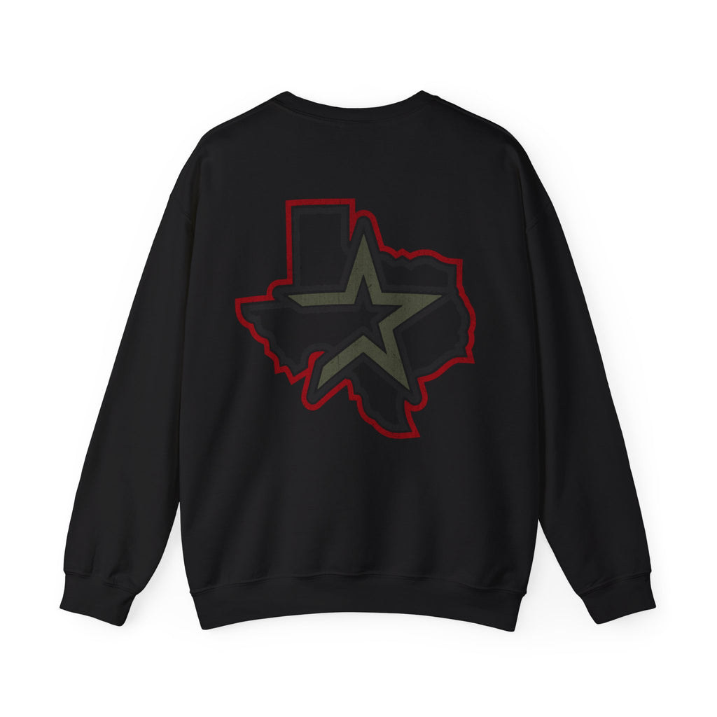 MEDIUM OLIVE HTX CREWNECK SWEATER
