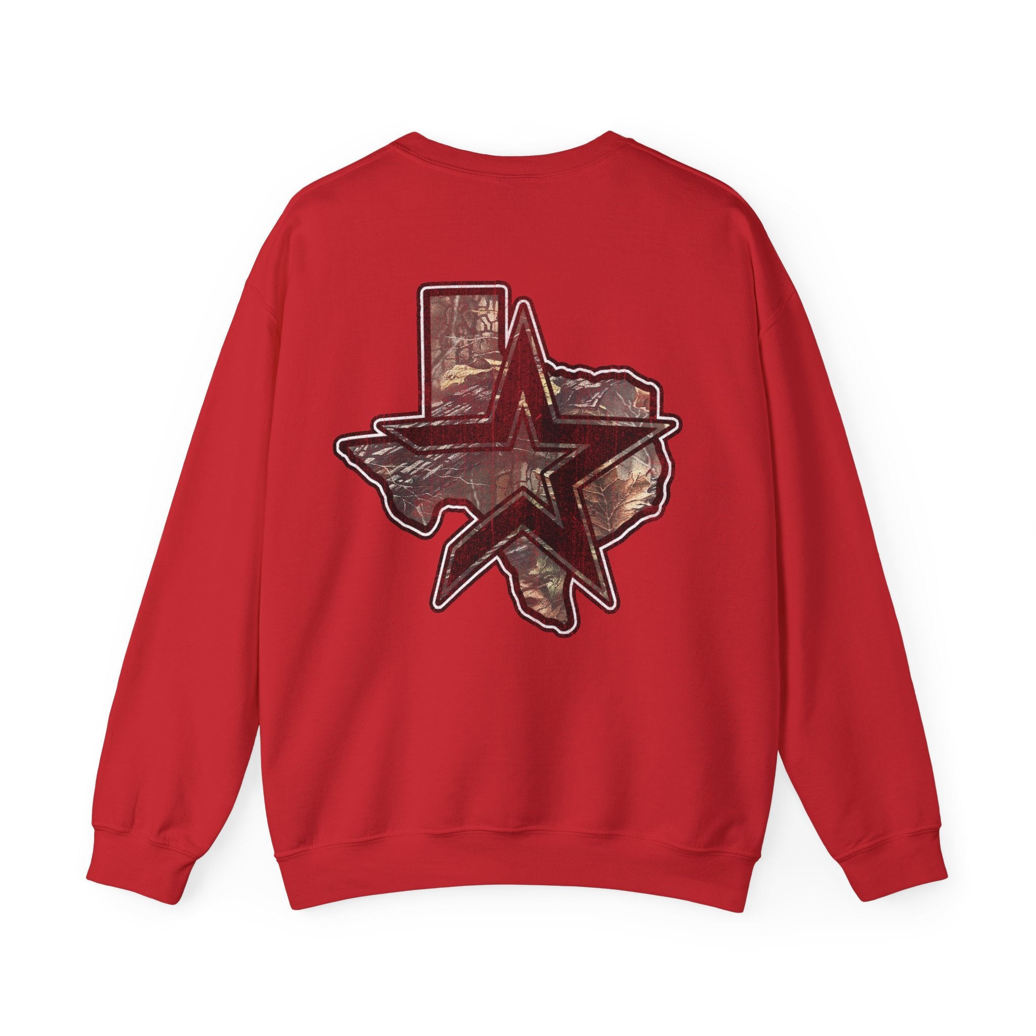 CAMO RETRO STROS CREWNECK SWEATER