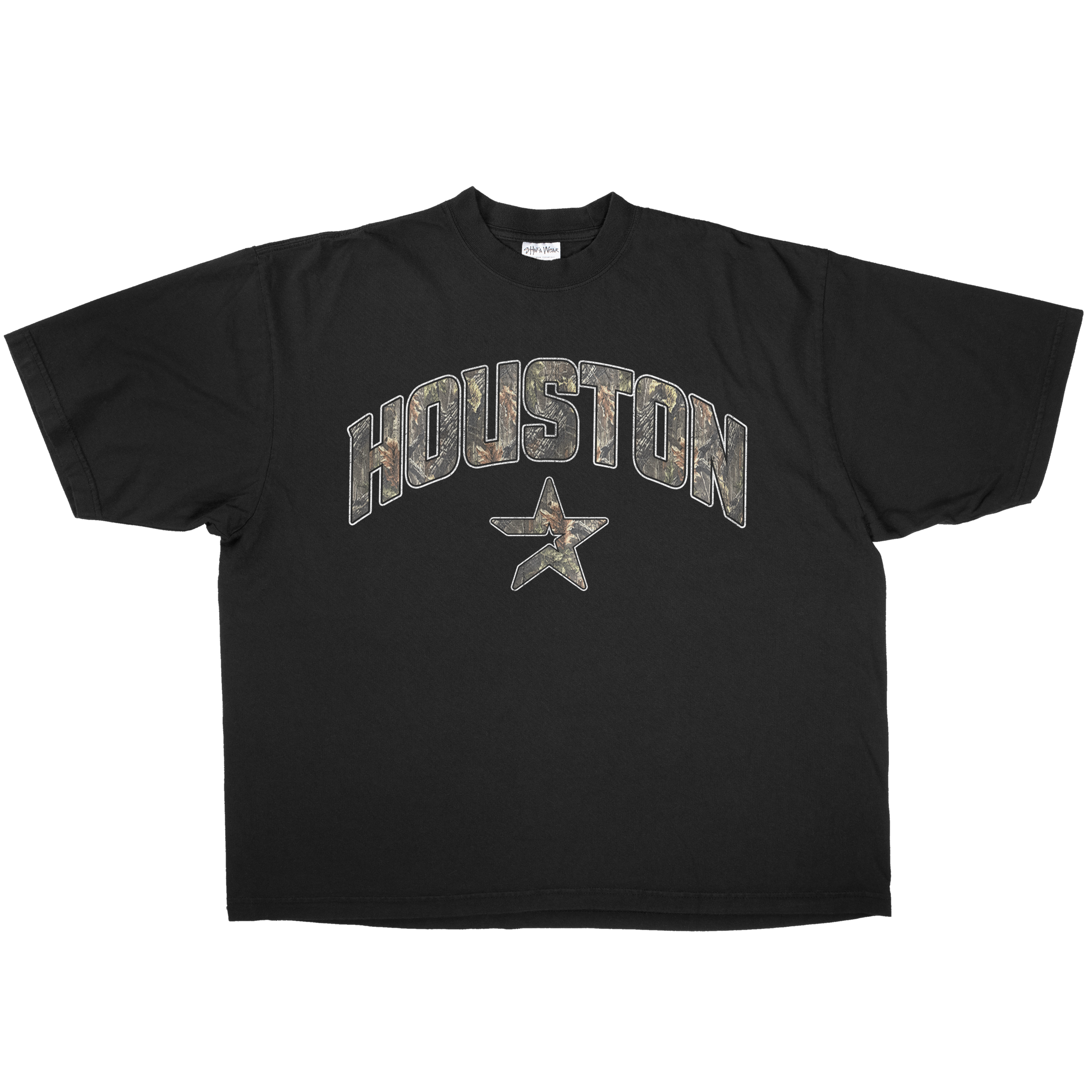 CAMO HOUSTON COLLEGE TEE