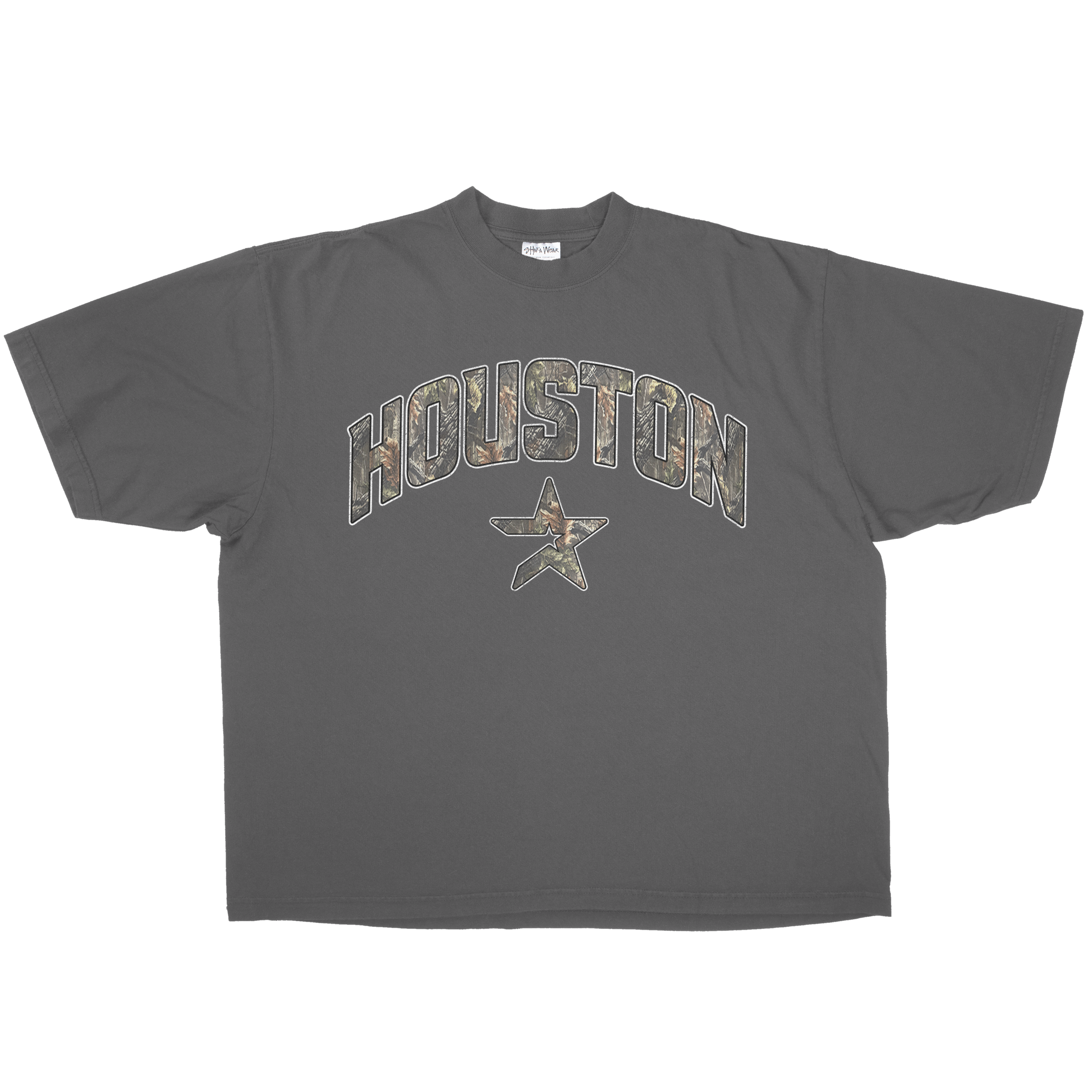 CAMO HOUSTON COLLEGE TEE