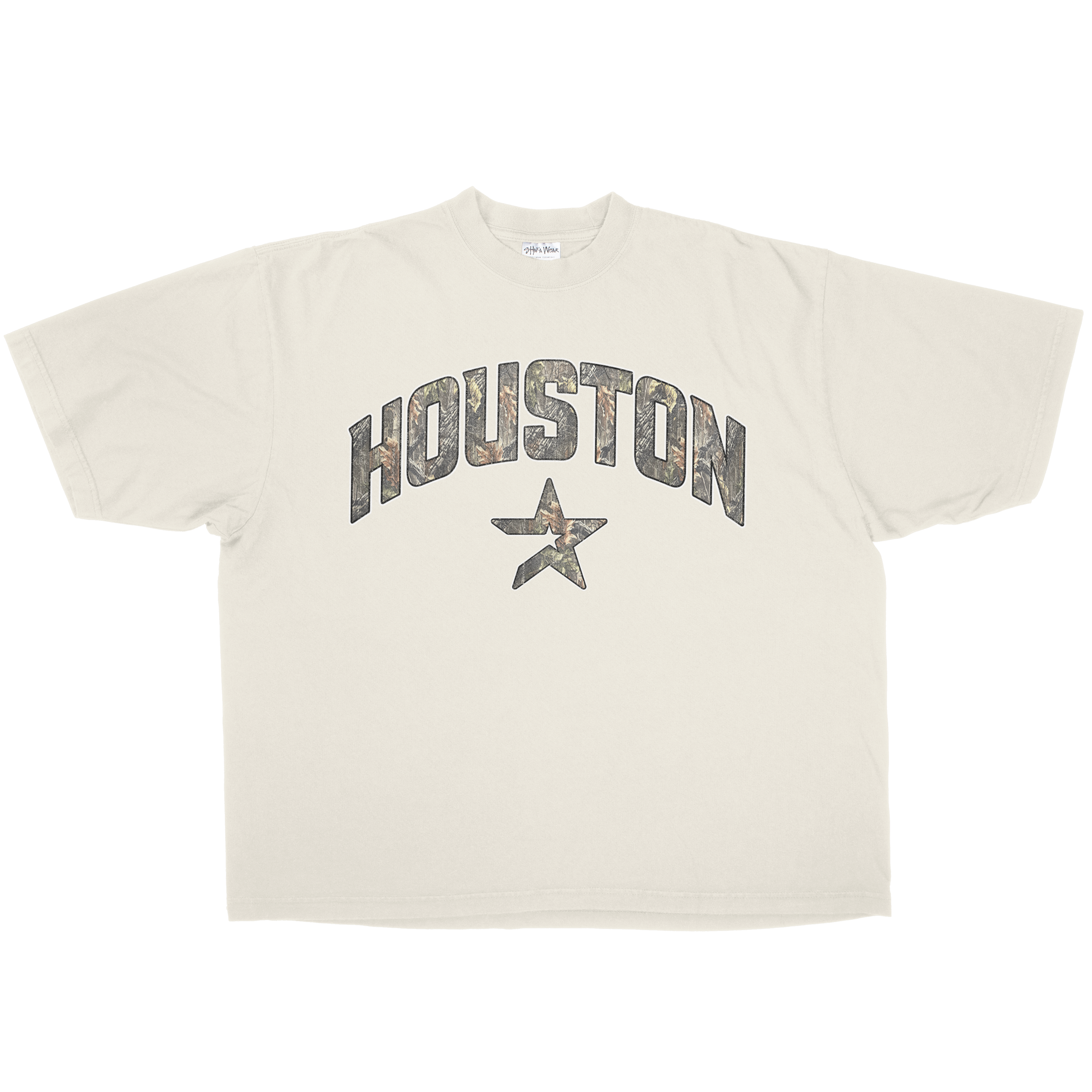 CAMO HOUSTON COLLEGE TEE