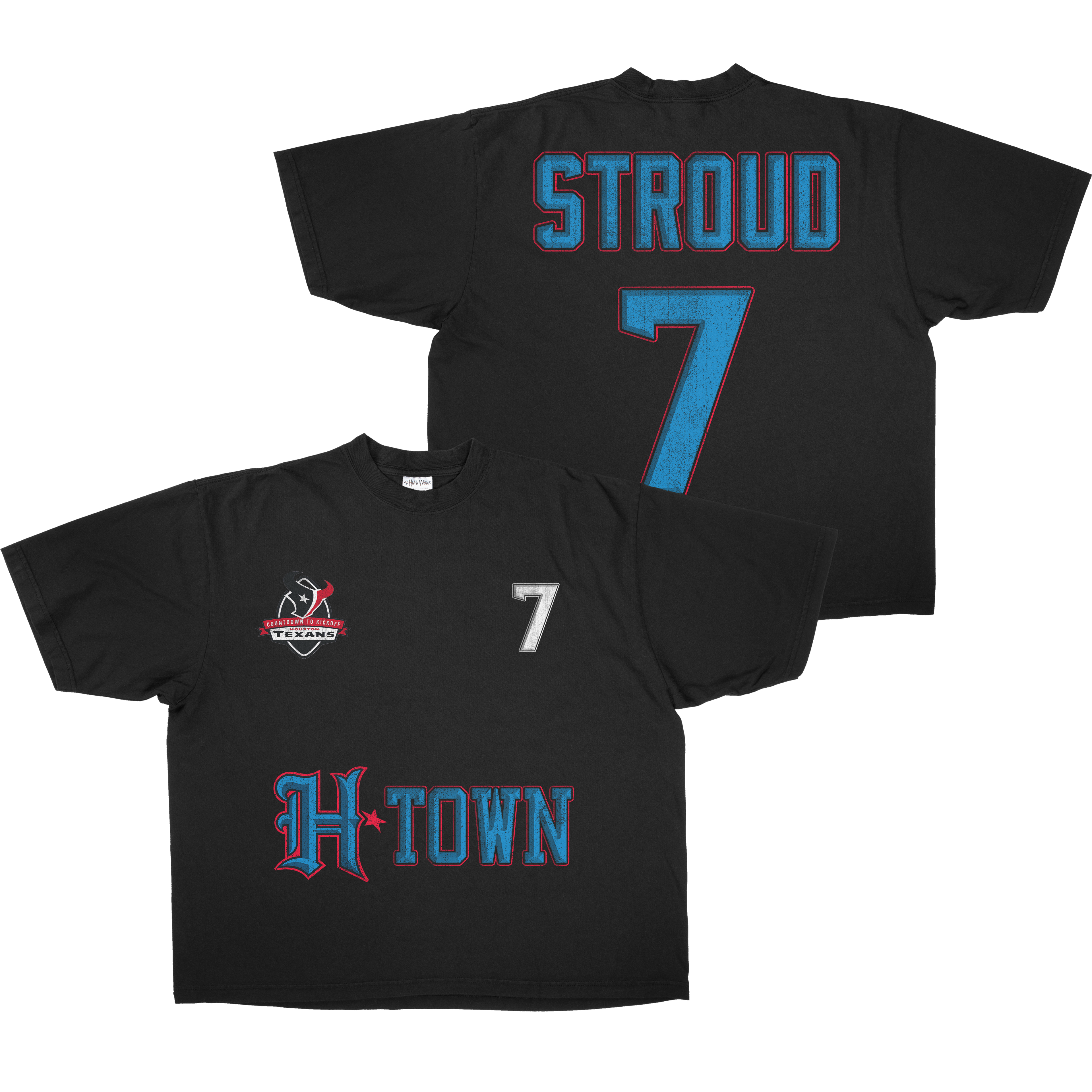 BLUE STROUD TEE