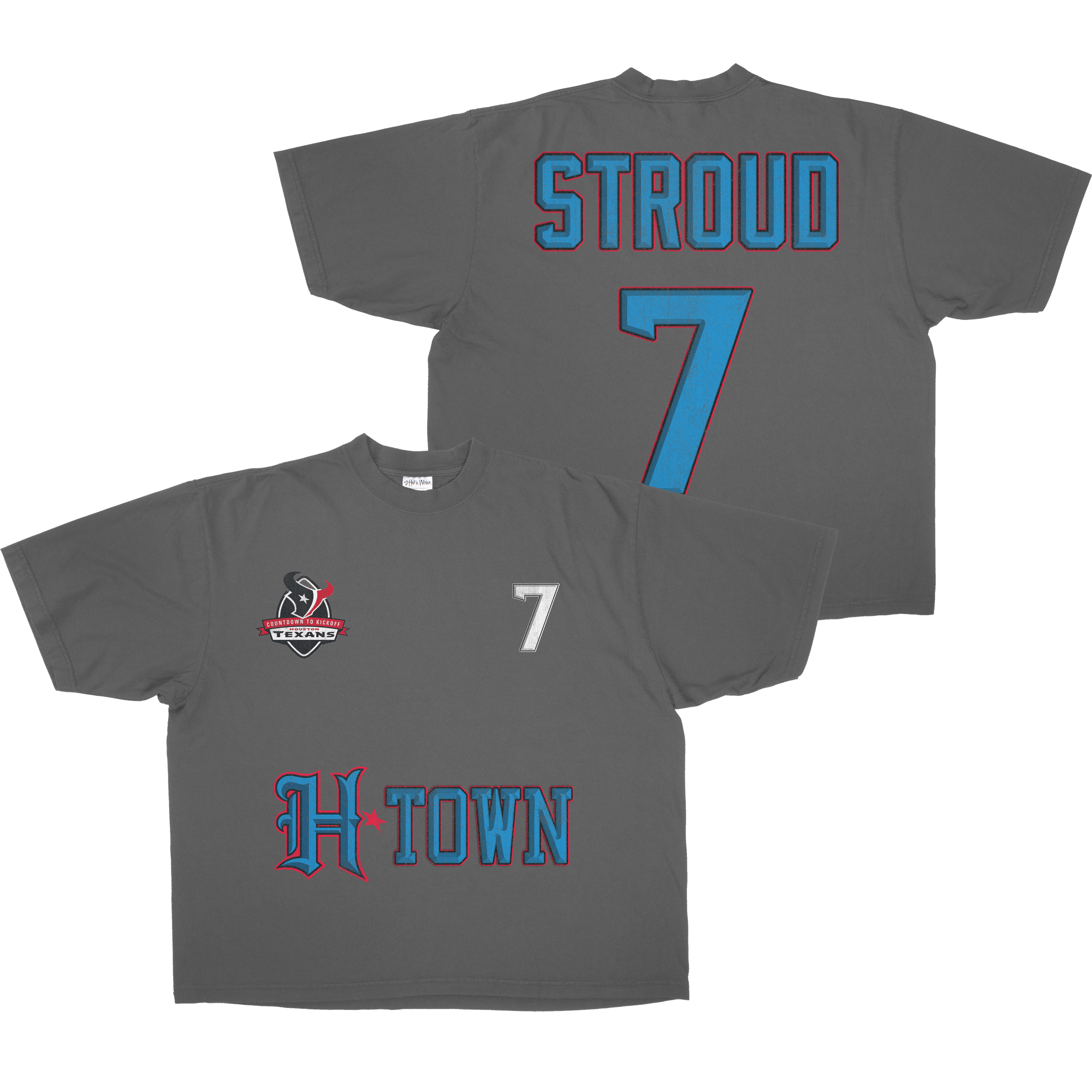 BLUE STROUD TEE