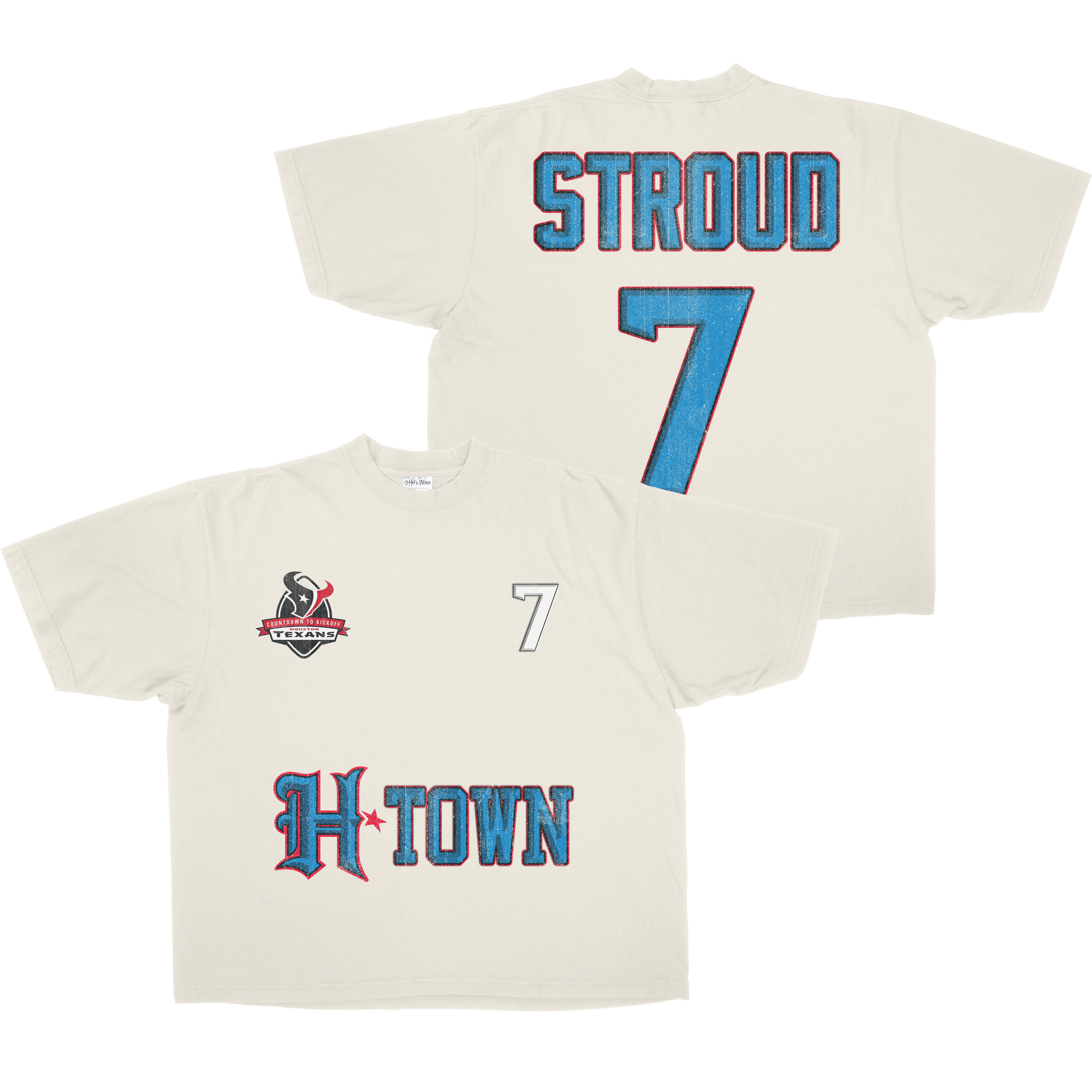 BLUE STROUD TEE