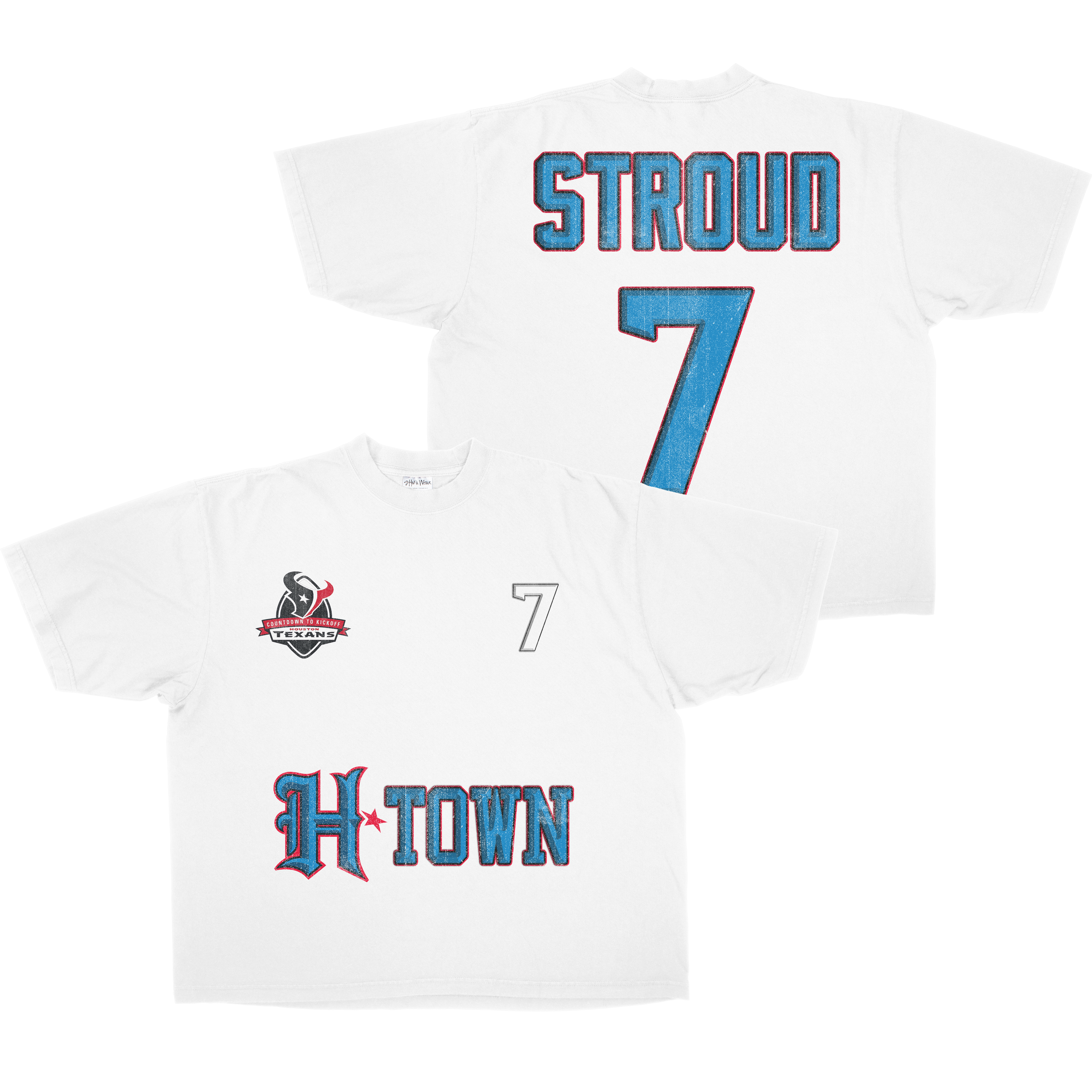 BLUE STROUD TEE