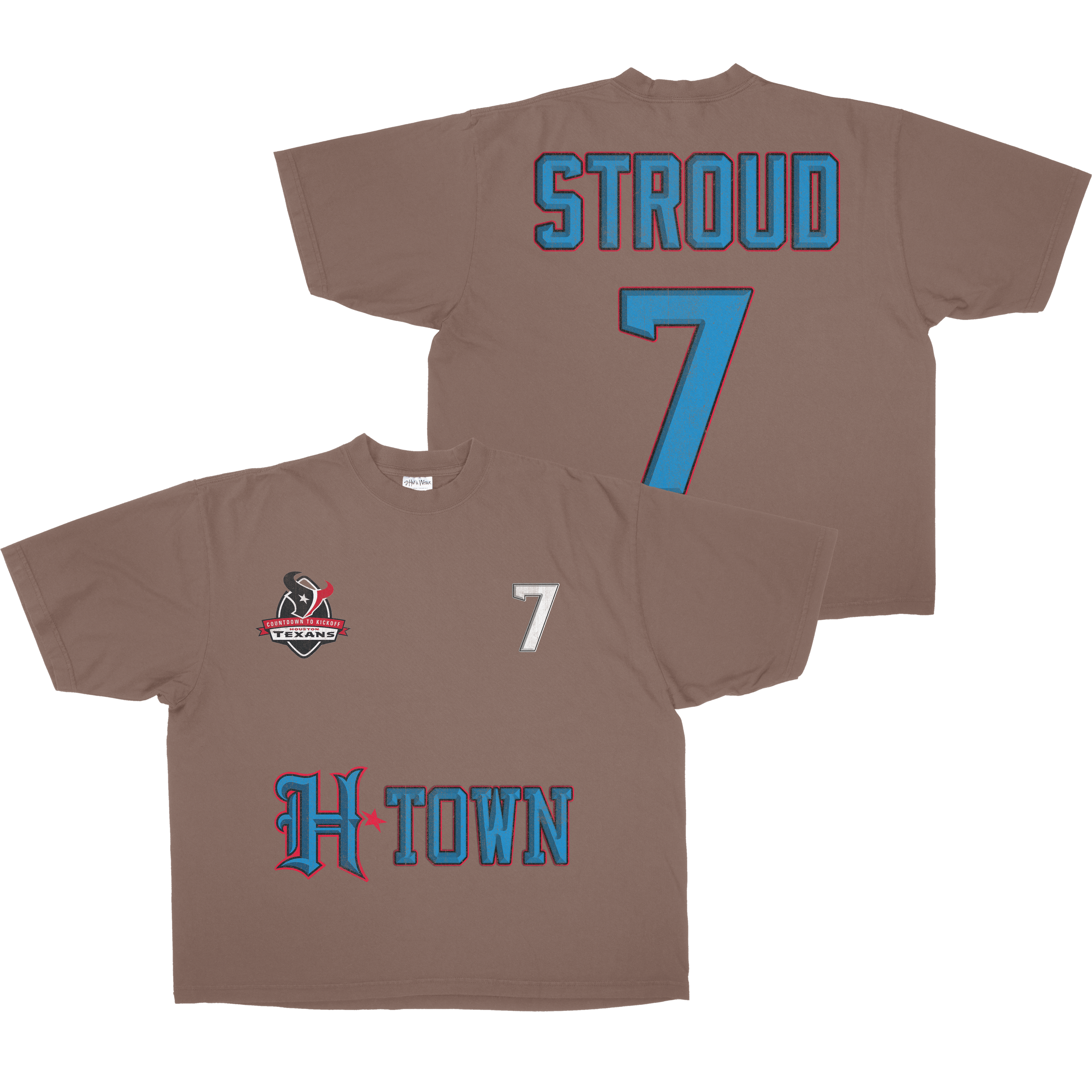 BLUE STROUD TEE