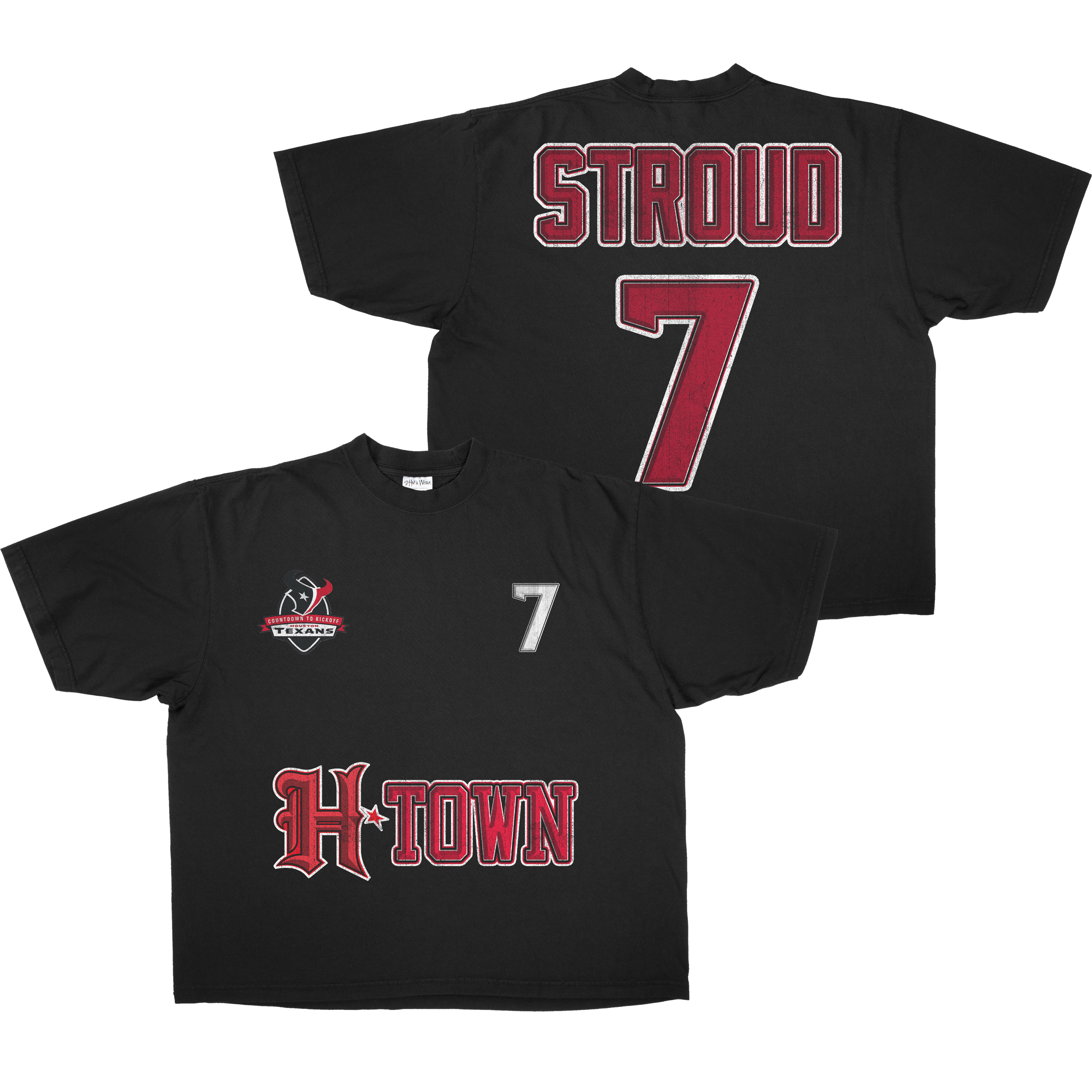 RED STROUD TEE
