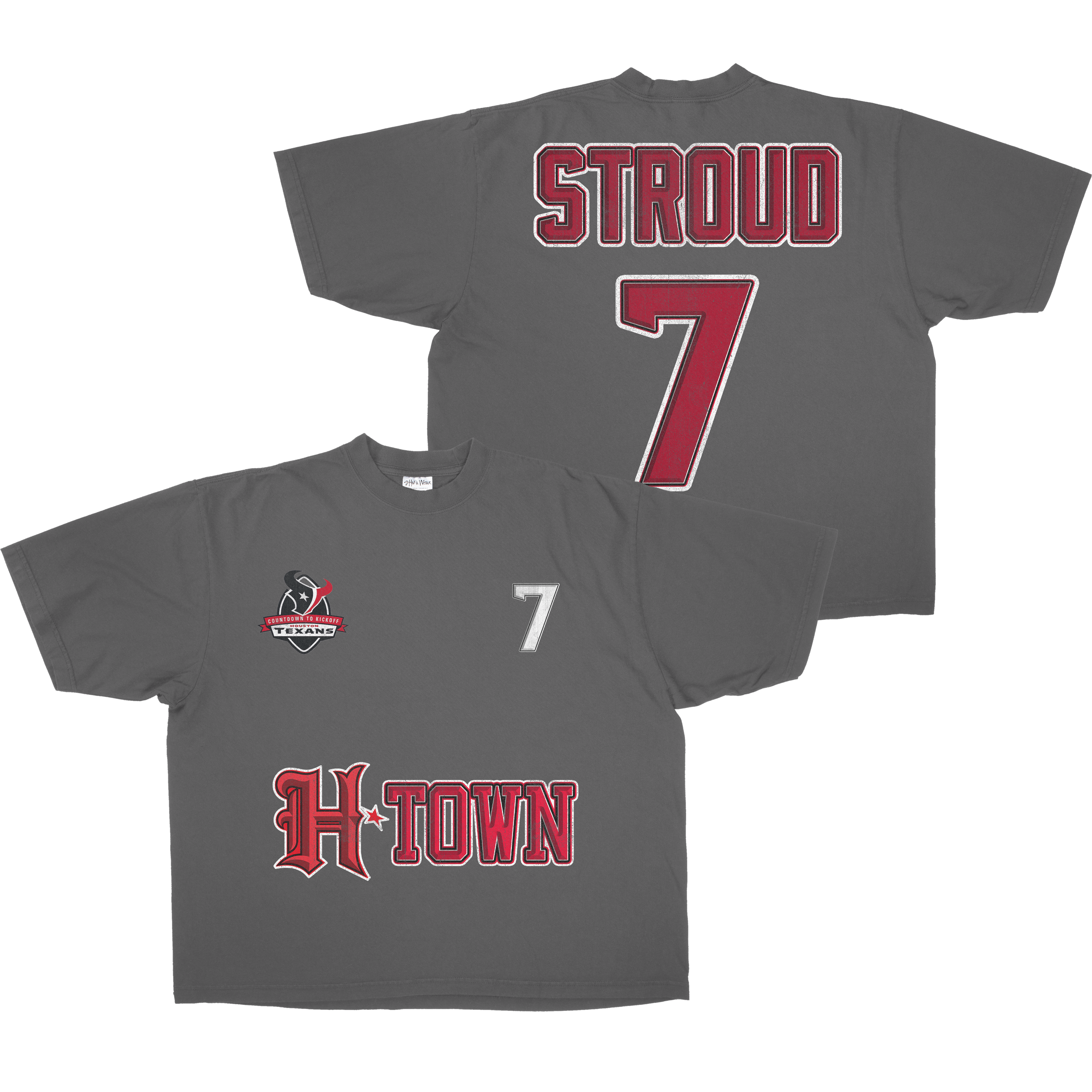 RED STROUD TEE
