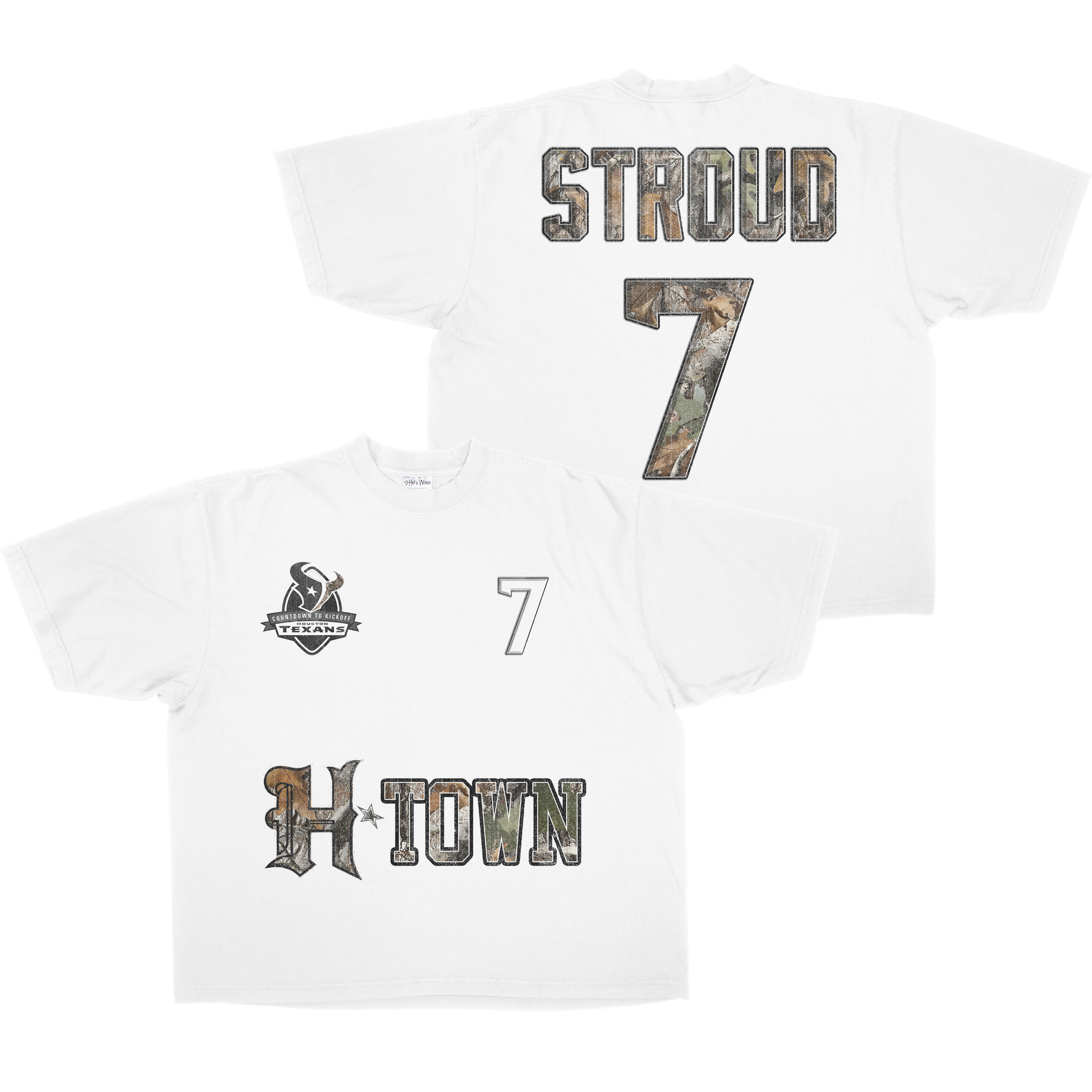 CAMO STROUD TEE
