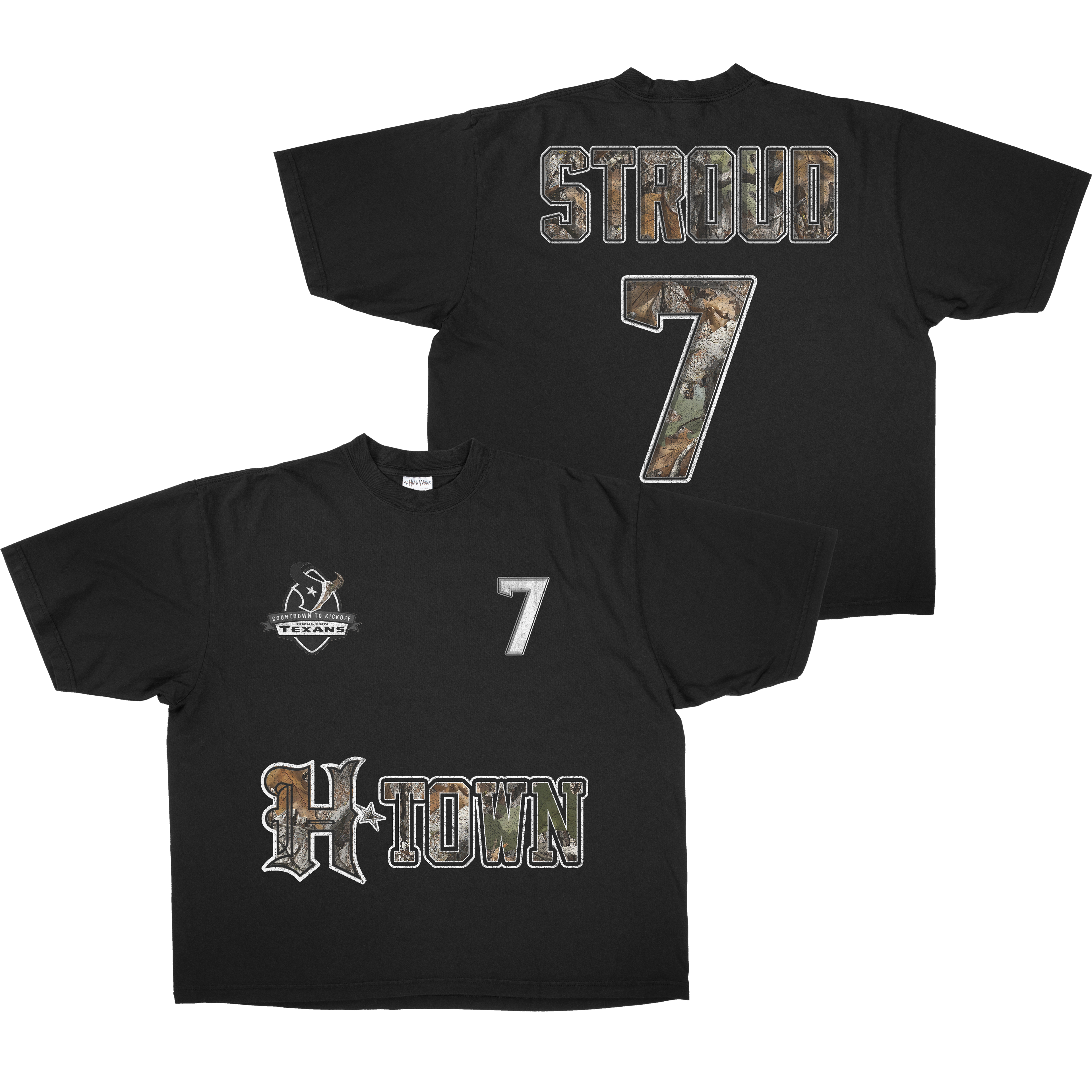 CAMO STROUD TEE