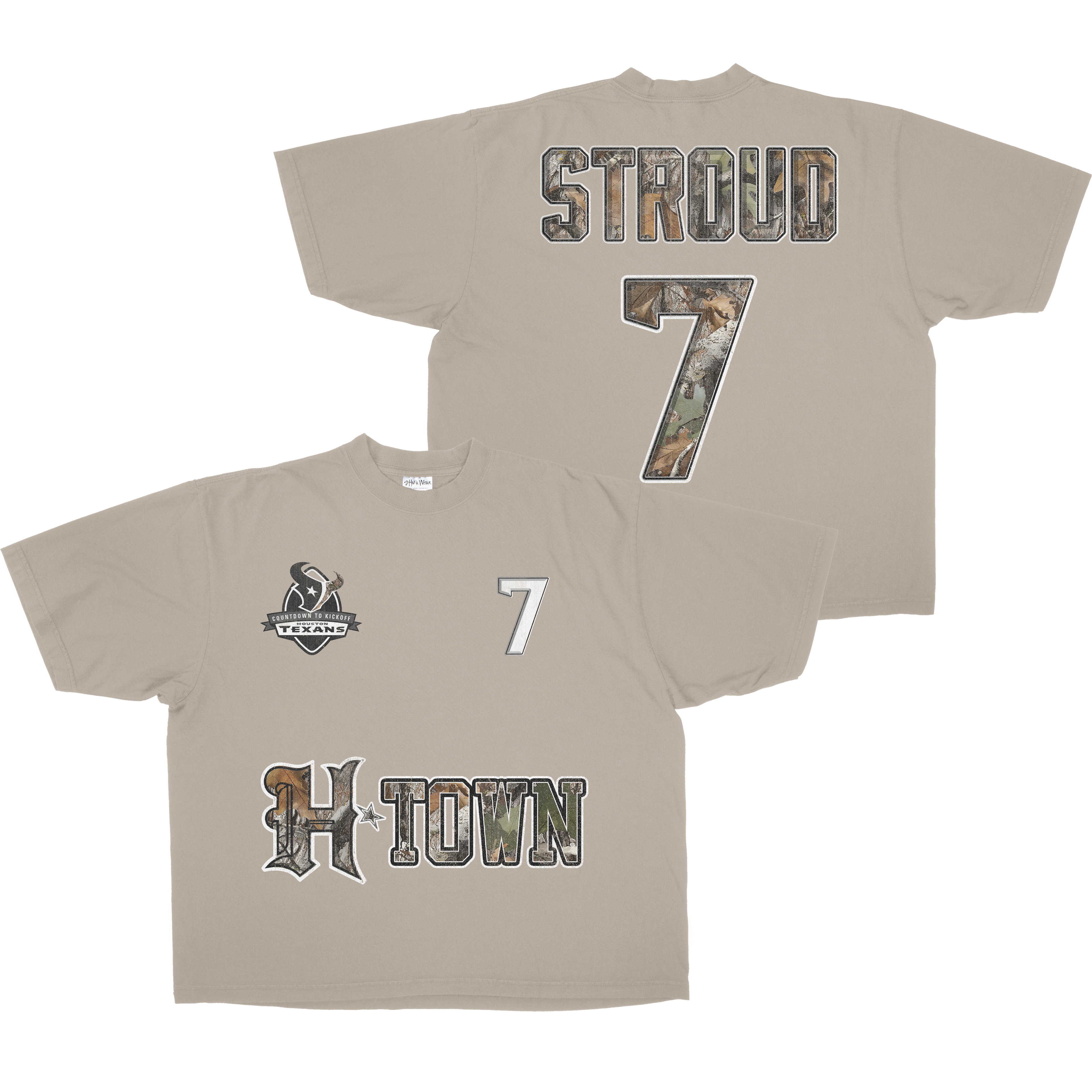 CAMO STROUD TEE