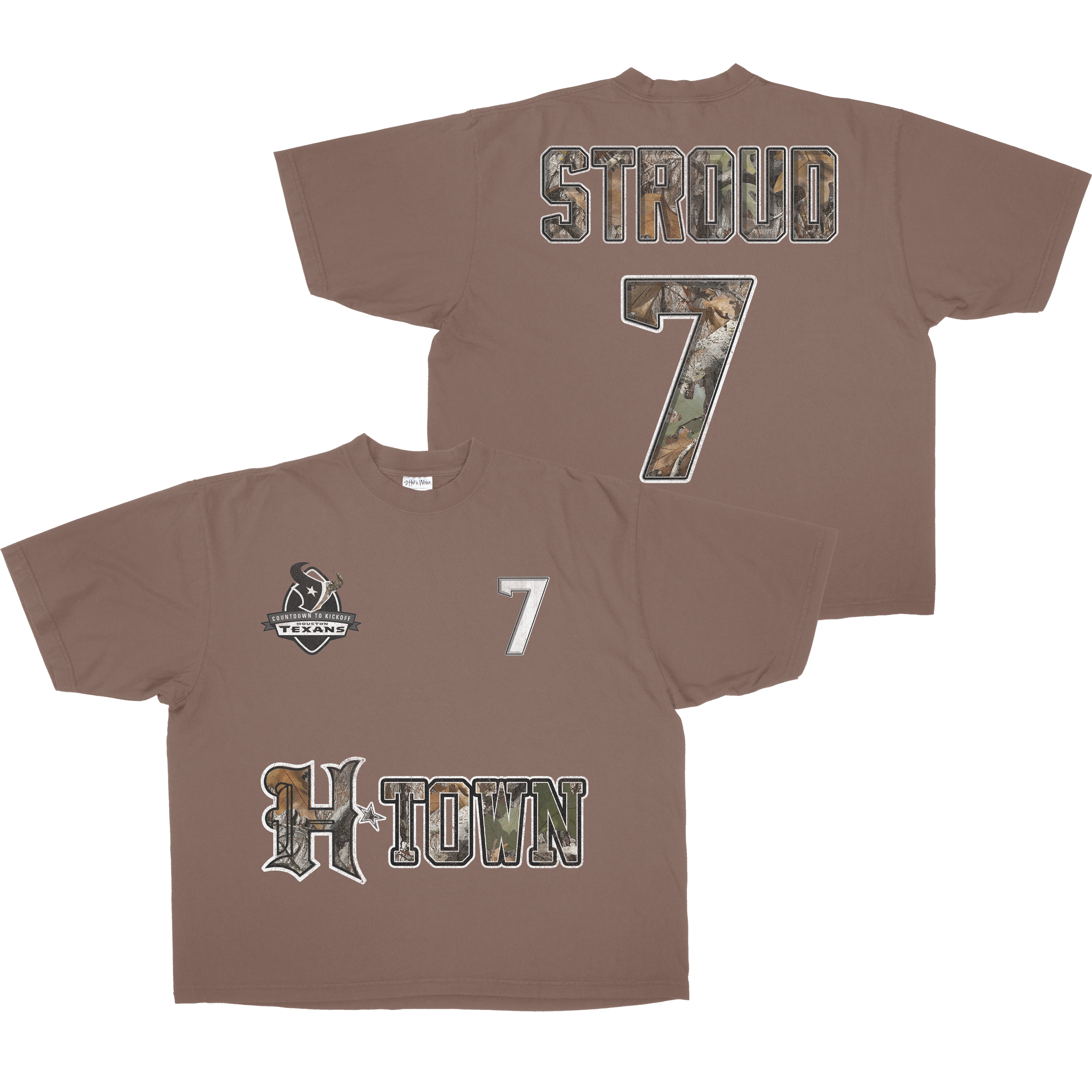 CAMO STROUD TEE