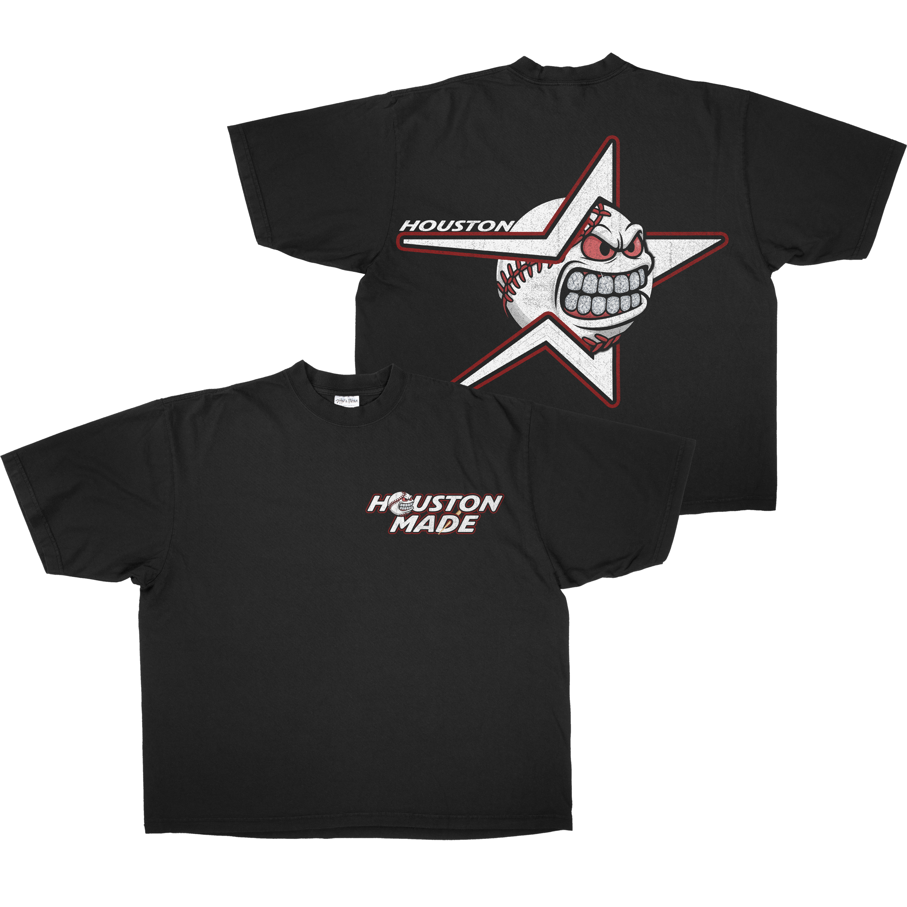 HOUSTON MADE BALL TEE