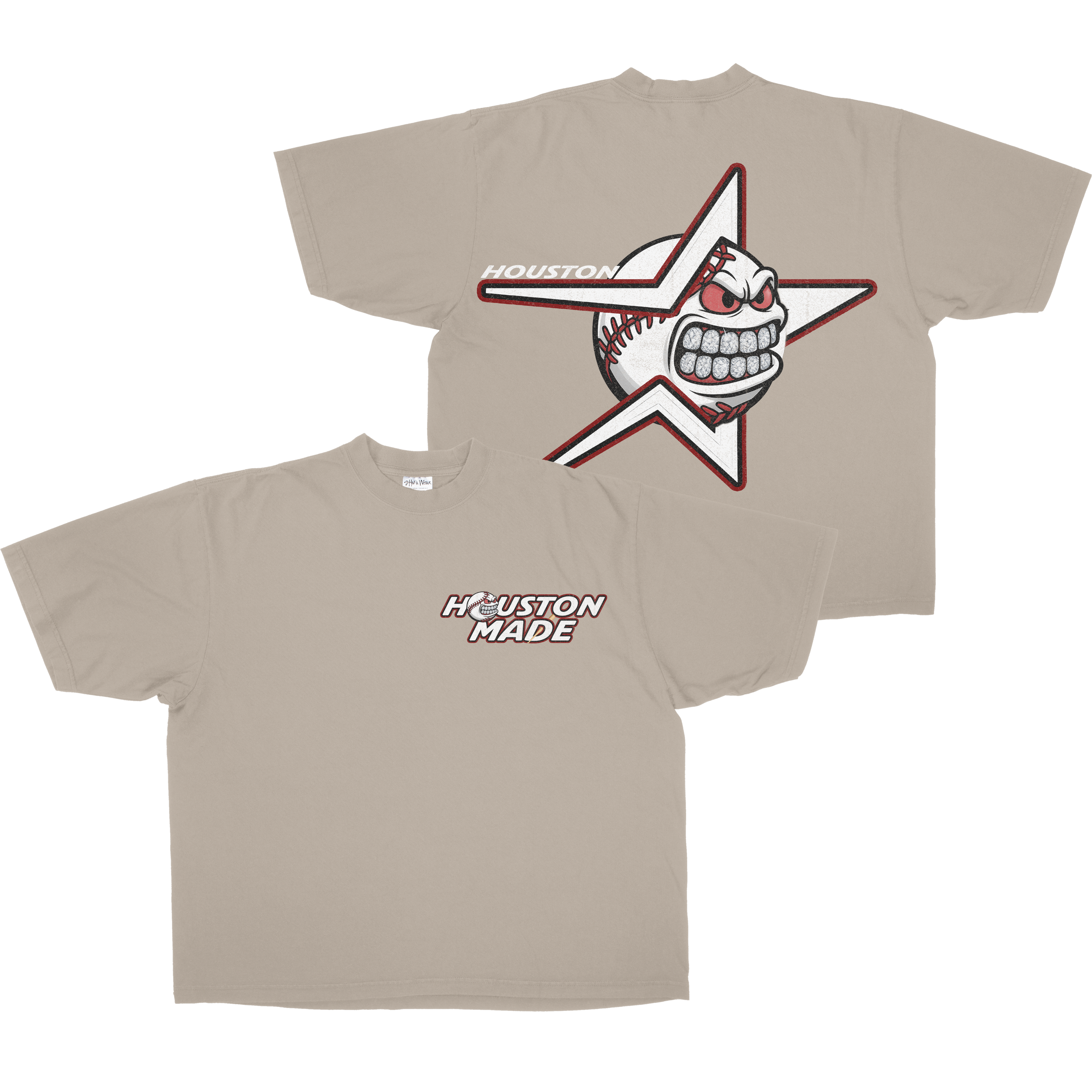 HOUSTON MADE BALL TEE