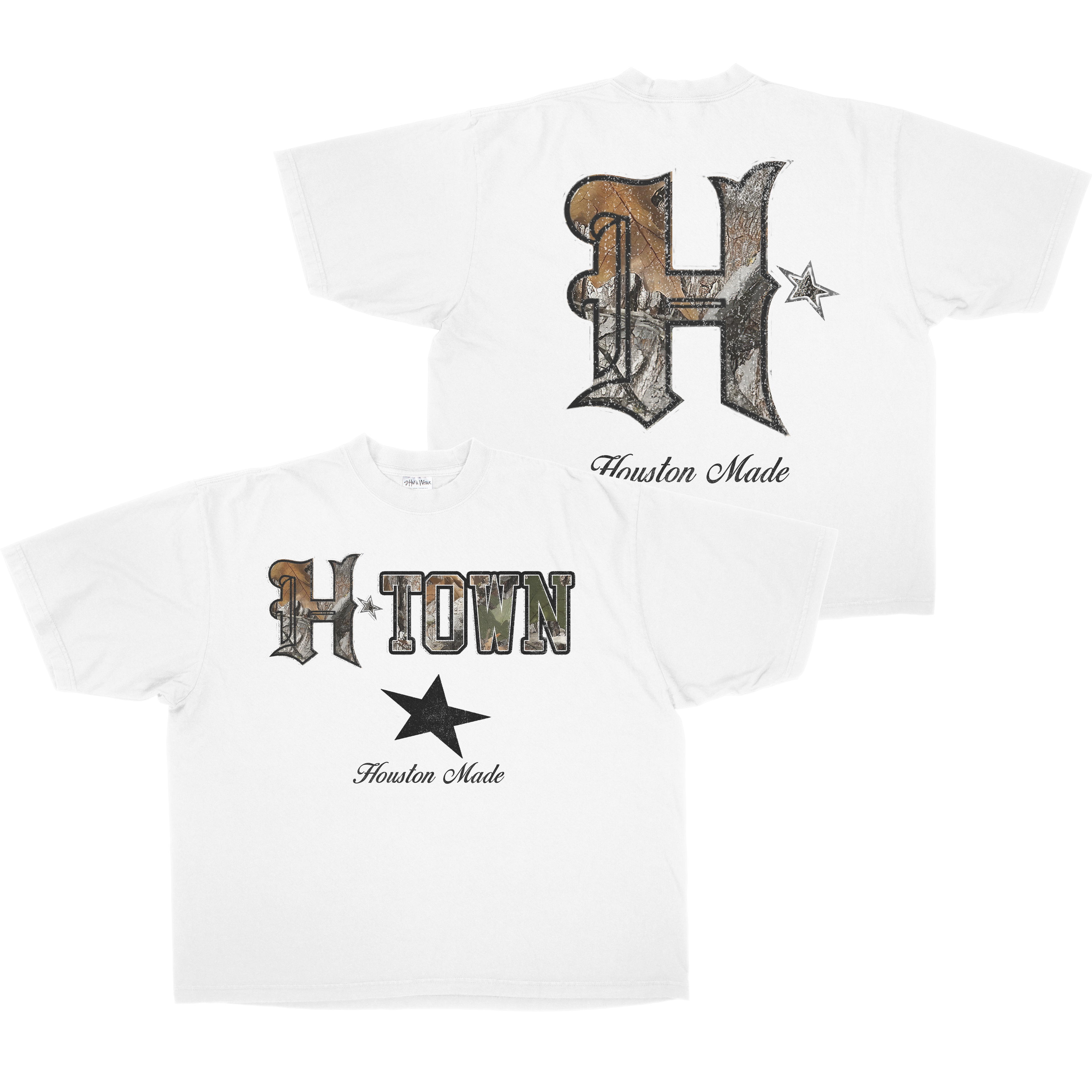 CAMO HTOWN MADE TEE