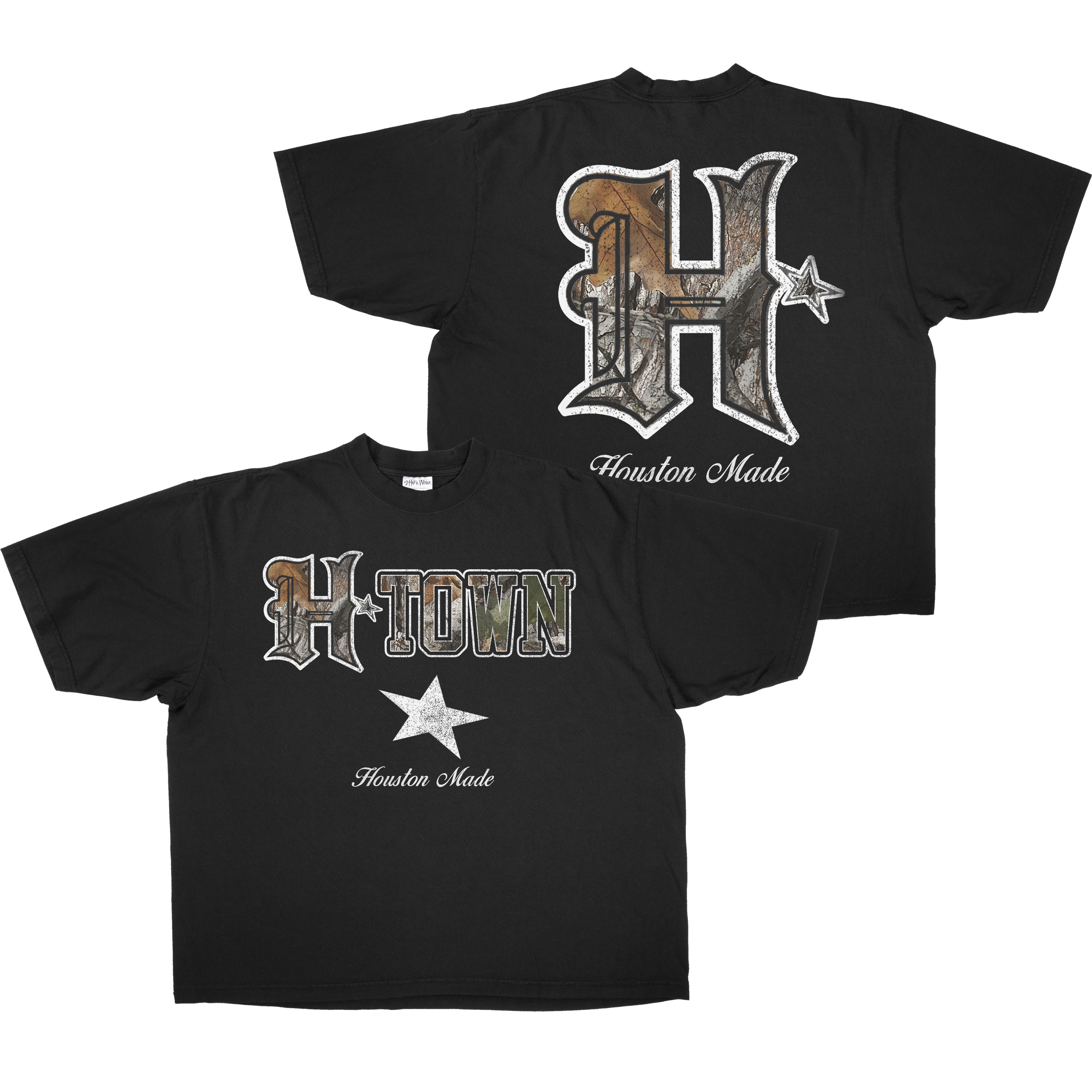 CAMO HTOWN MADE TEE