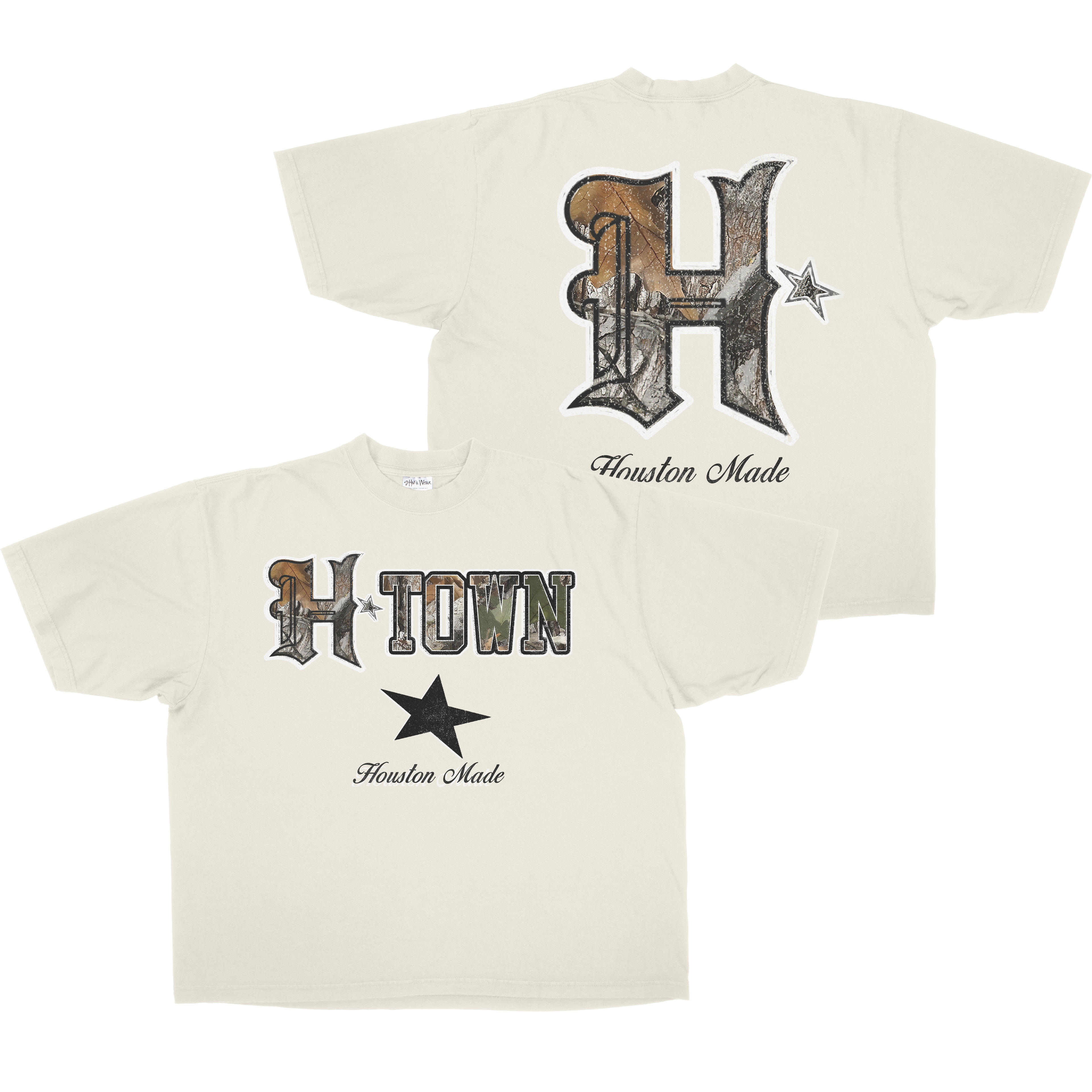 CAMO HTOWN MADE TEE
