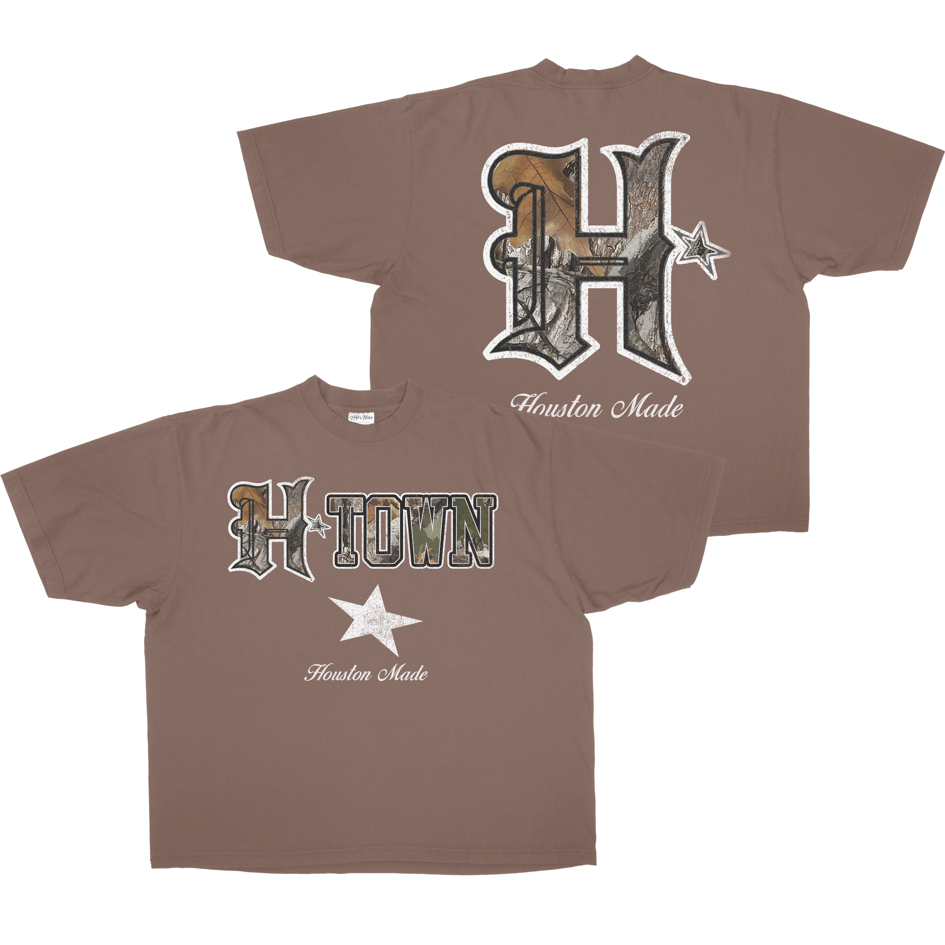 CAMO HTOWN MADE TEE