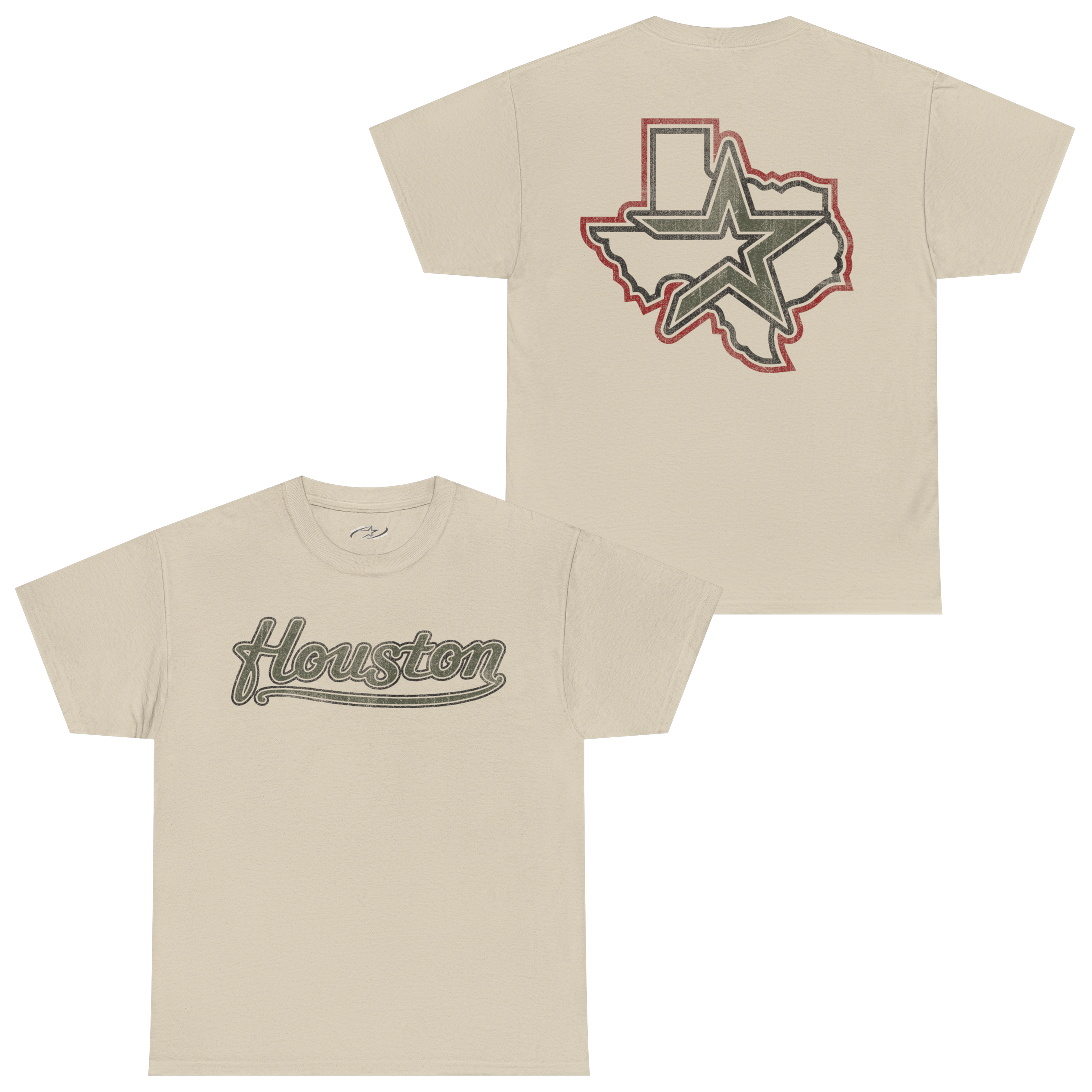 MEDIUM OLIVE HTX STANDARD TEE