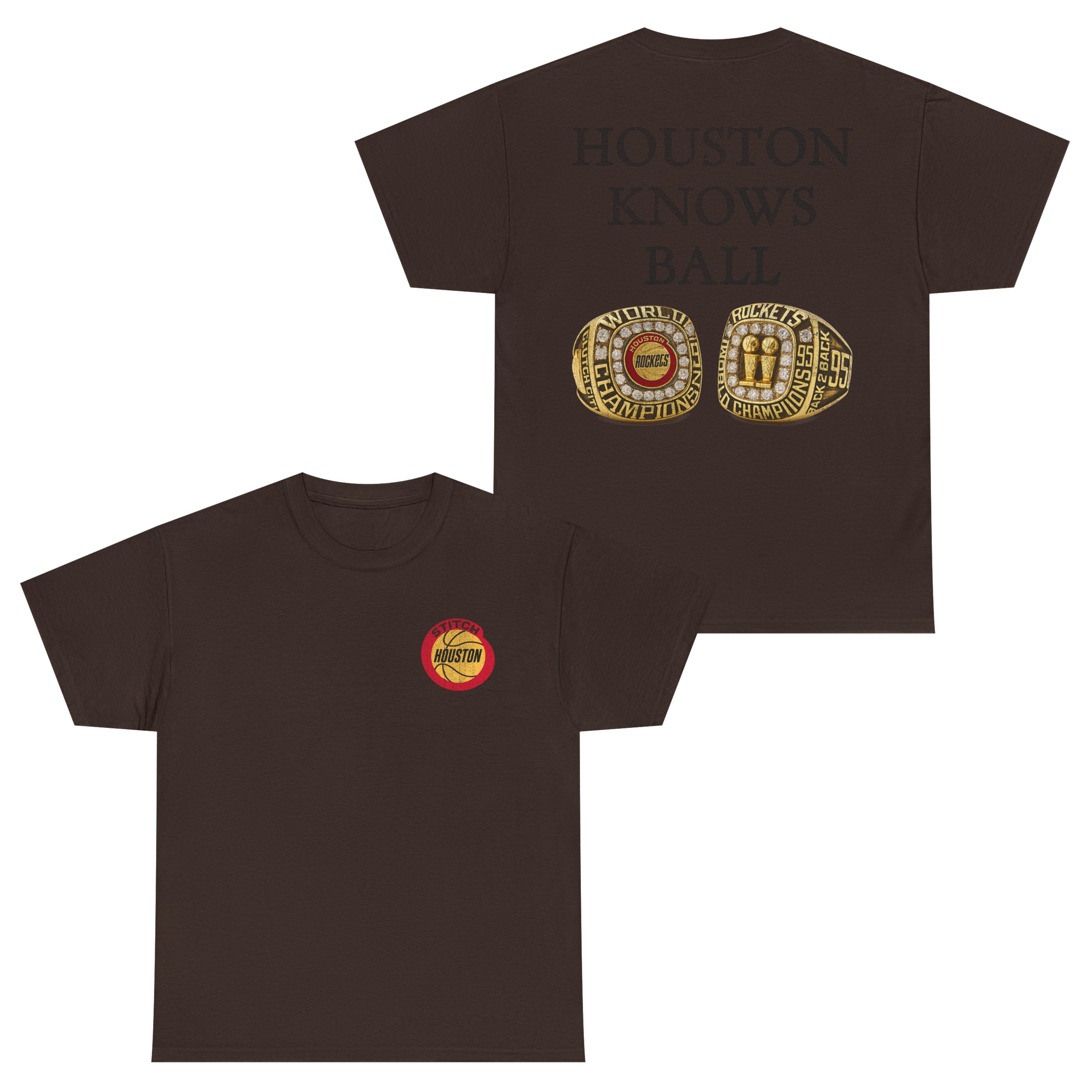 HOUSTON KNOWS BALL STANDARD TEE