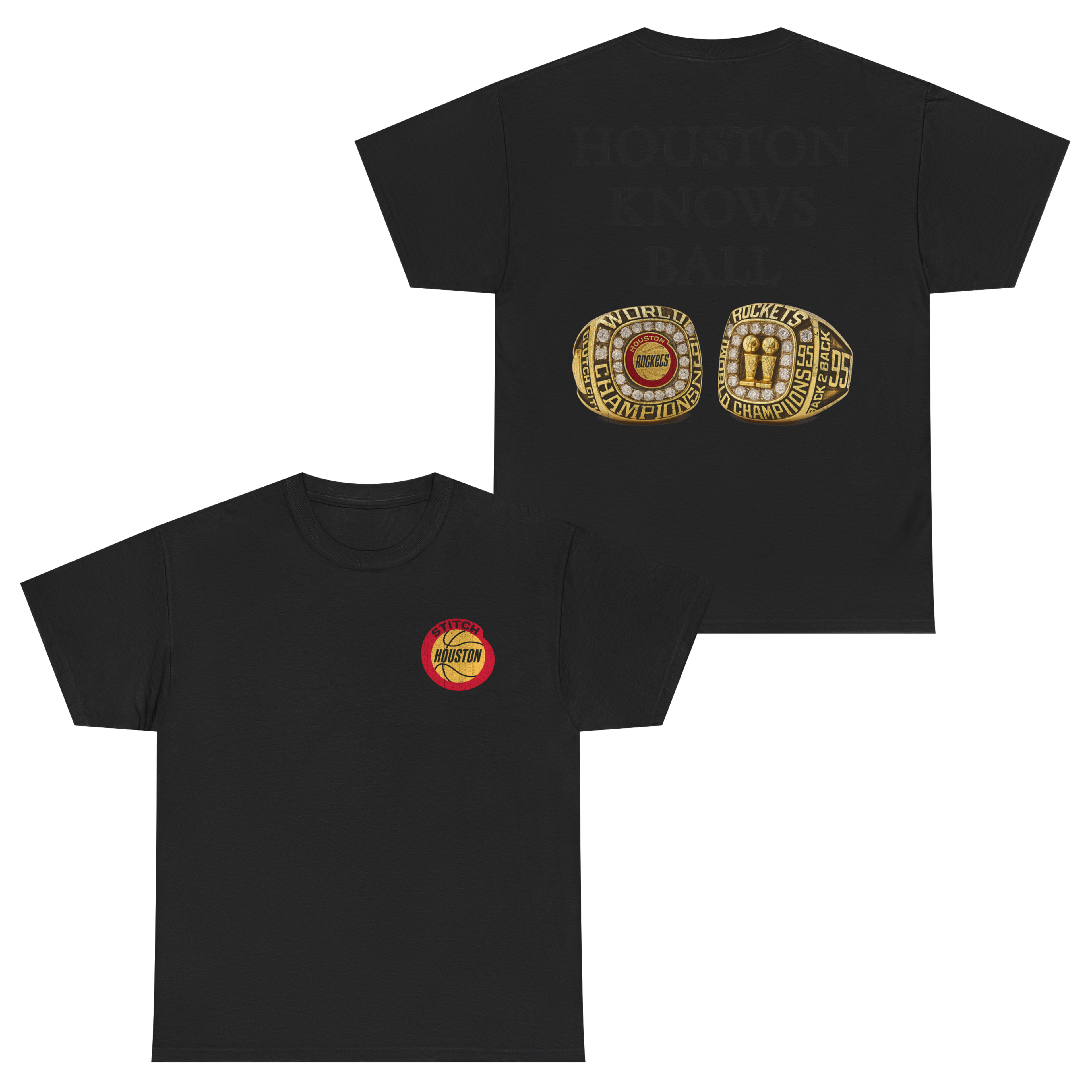 HOUSTON KNOWS BALL STANDARD TEE