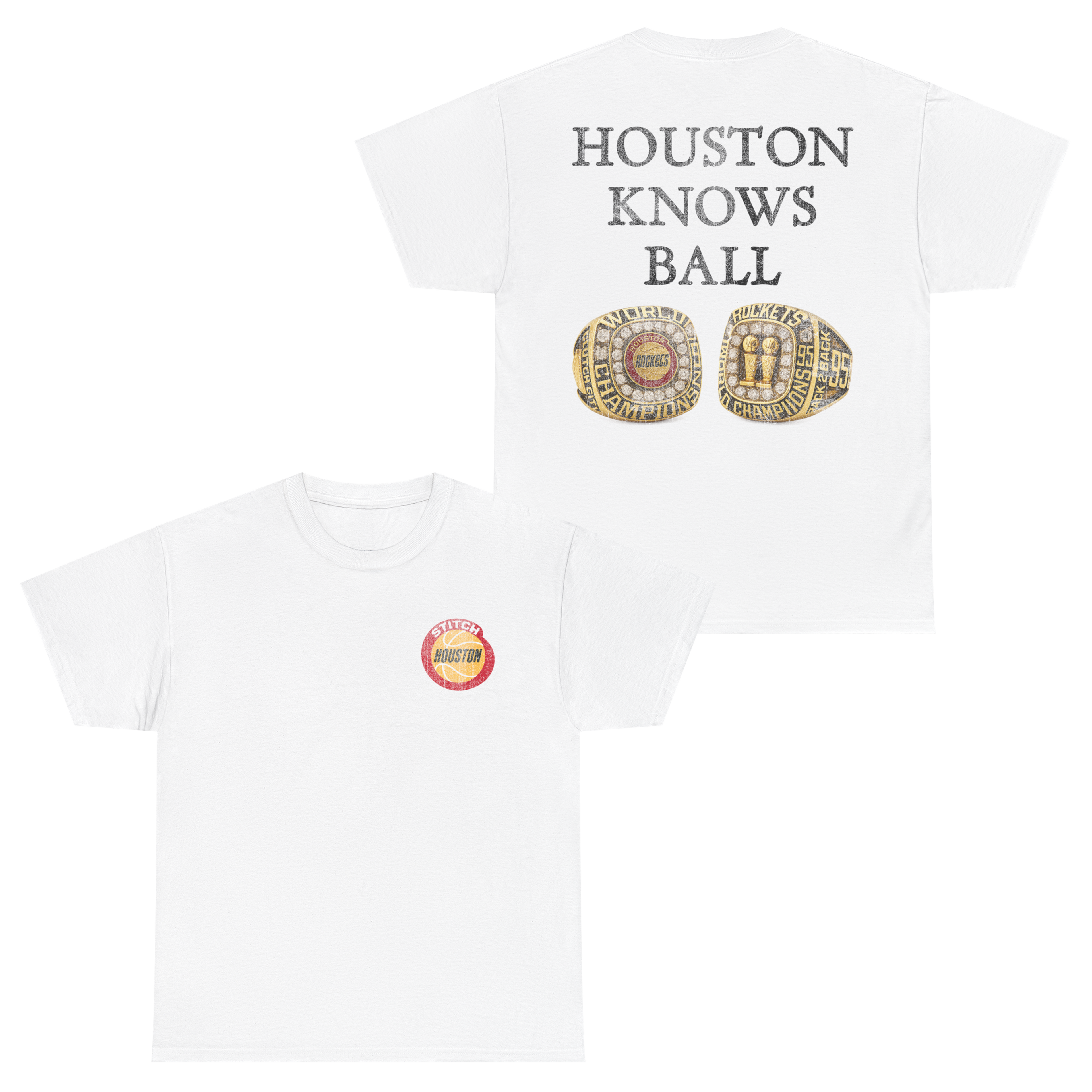 HOUSTON KNOWS BALL STANDARD TEE