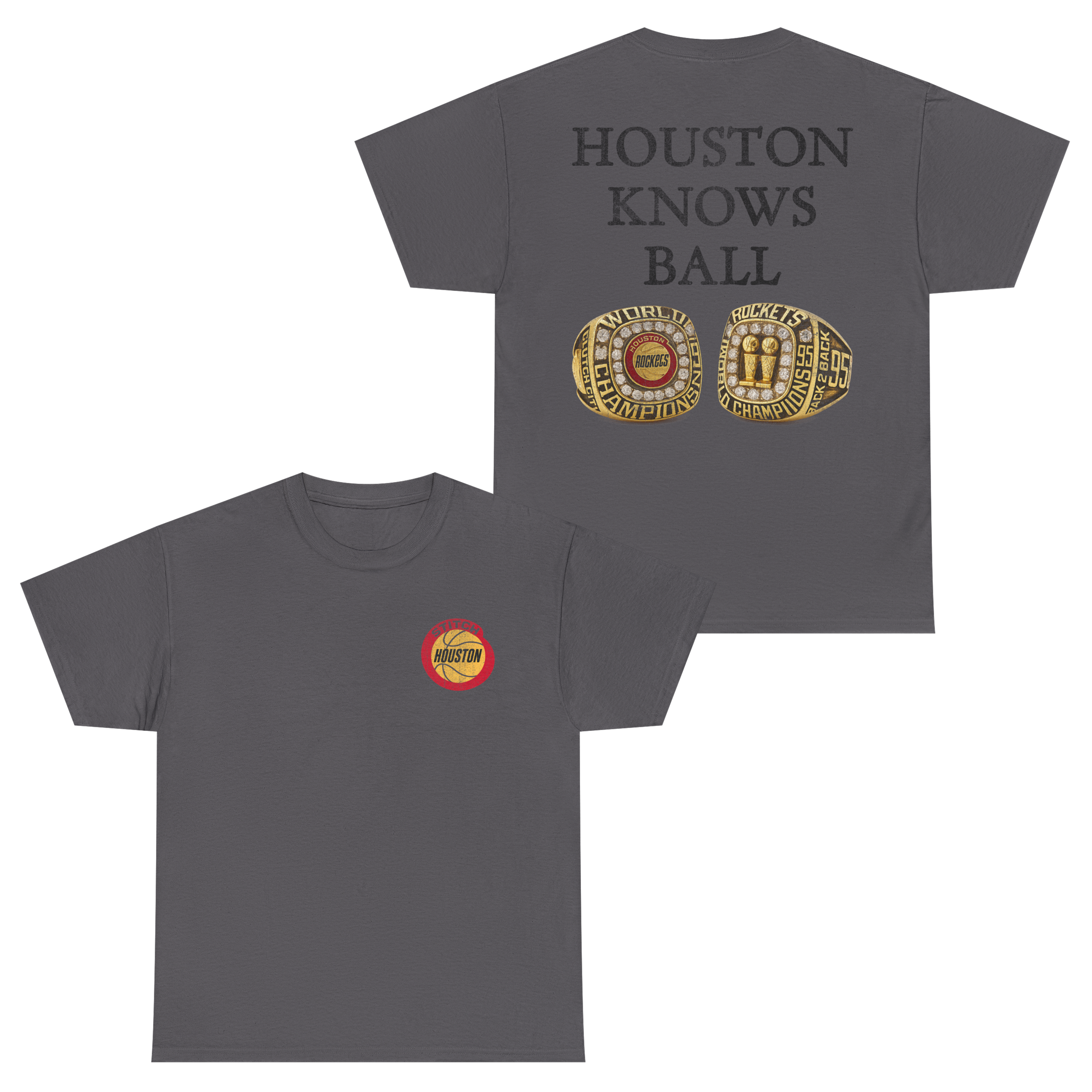 HOUSTON KNOWS BALL STANDARD TEE